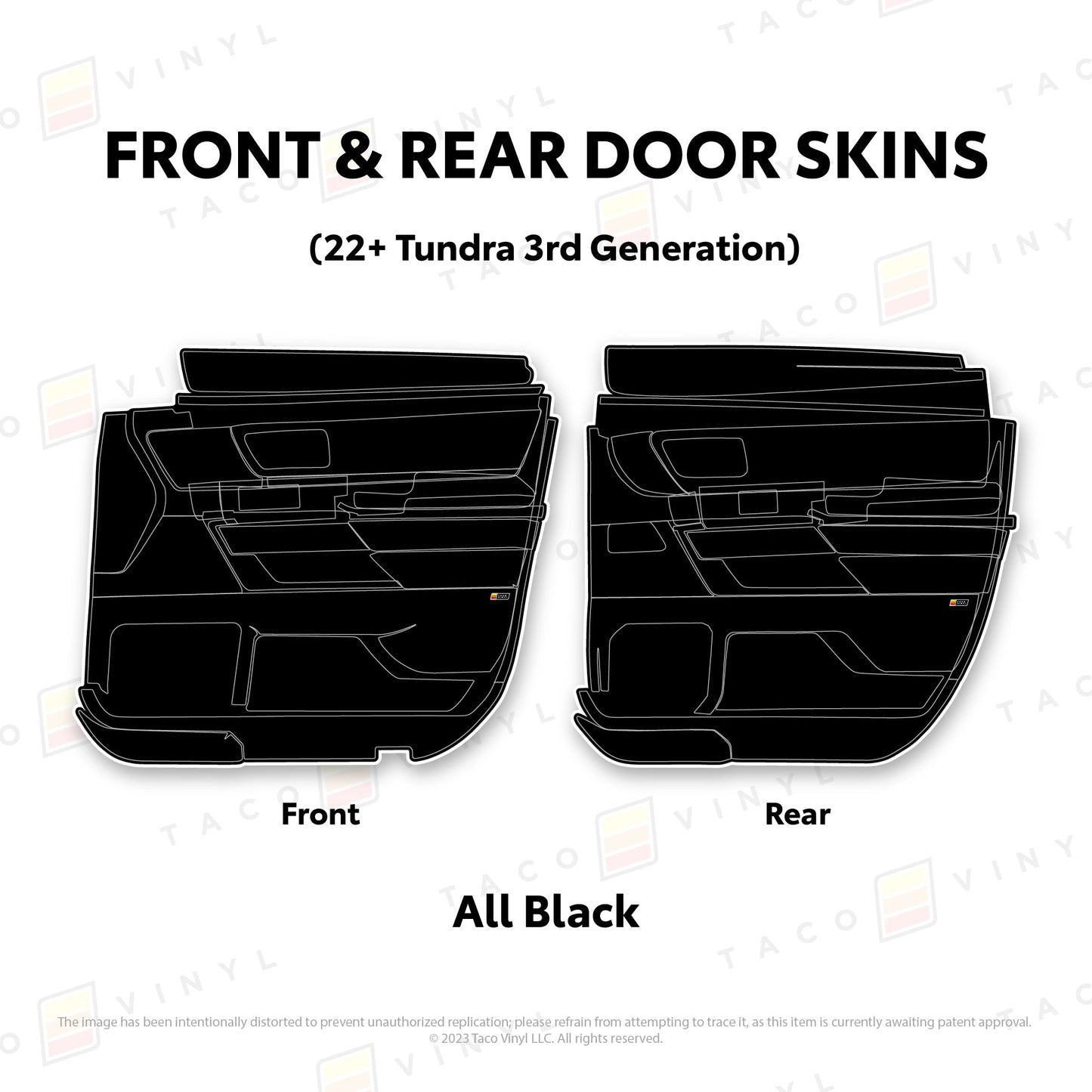 2022+ Tundra Door Skins