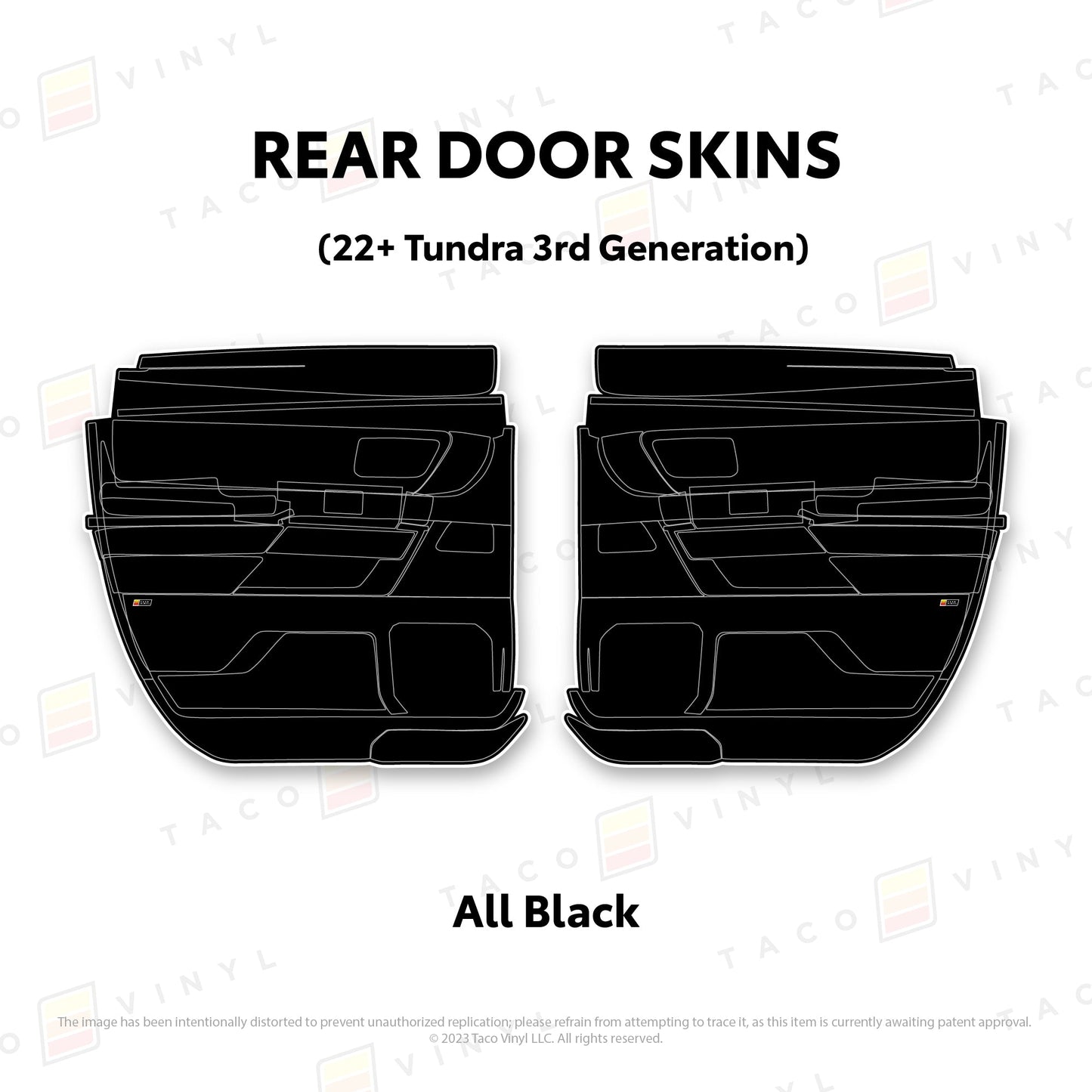 2022+ Tundra Door Skins