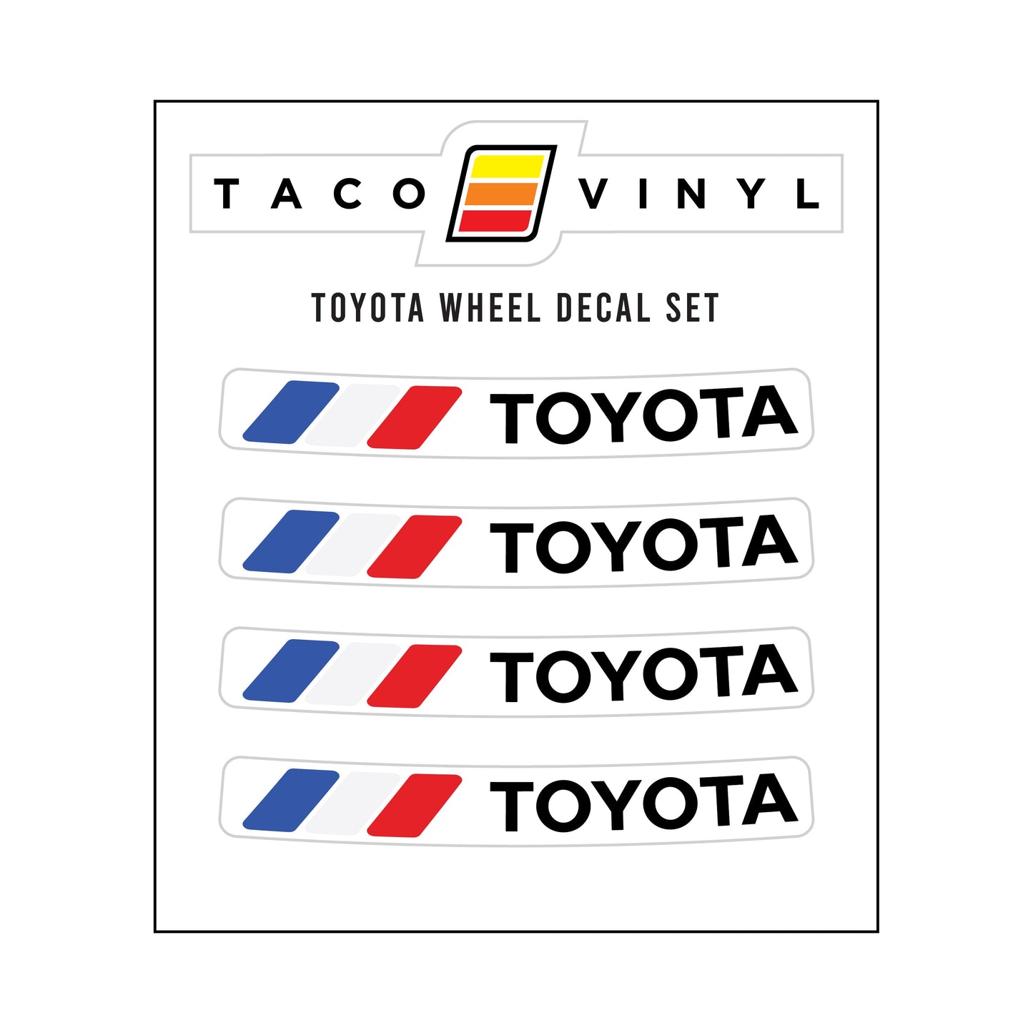 Wheel Decals
