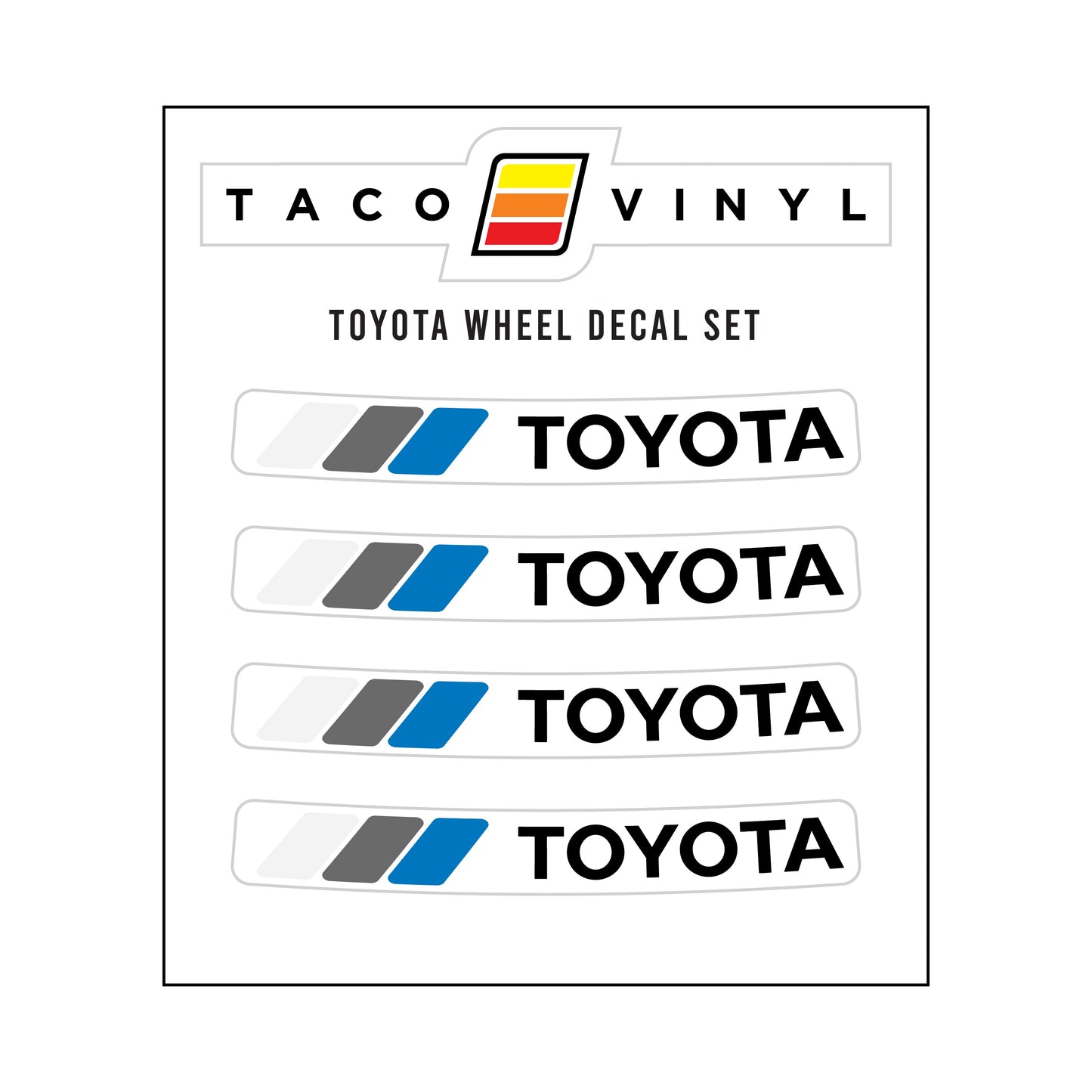 Wheel Decals
