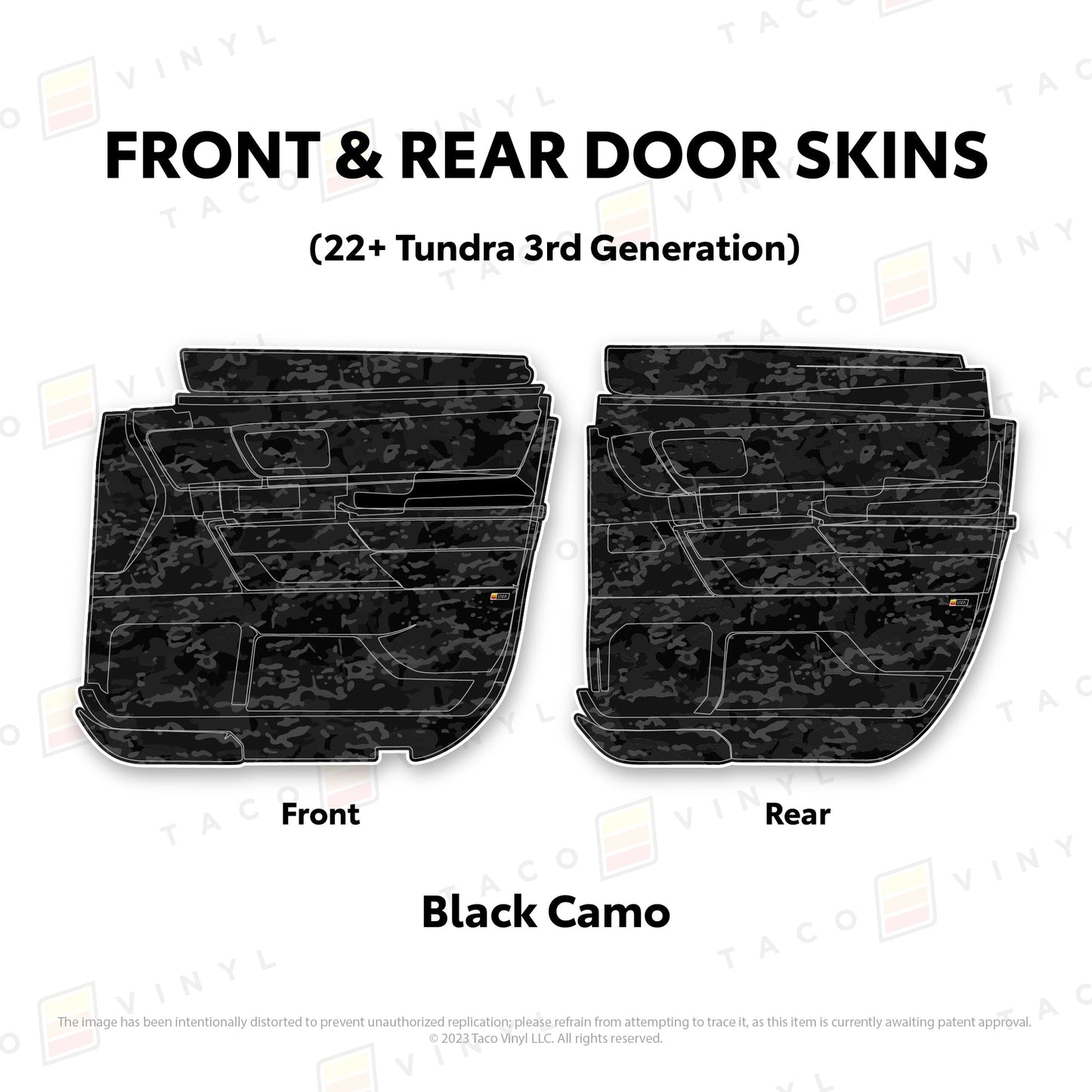 2022+ Tundra Door Skins