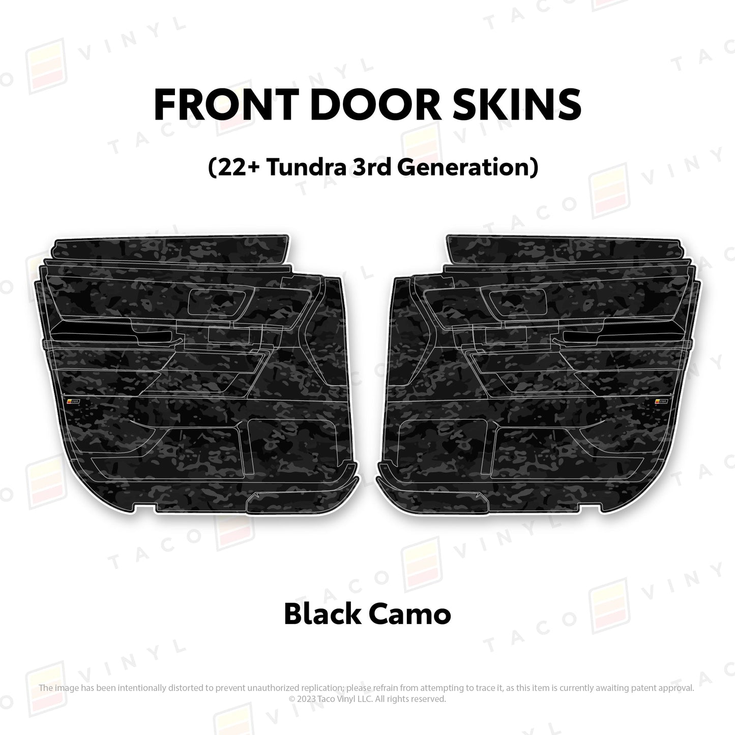 2022+ Tundra Door Skins