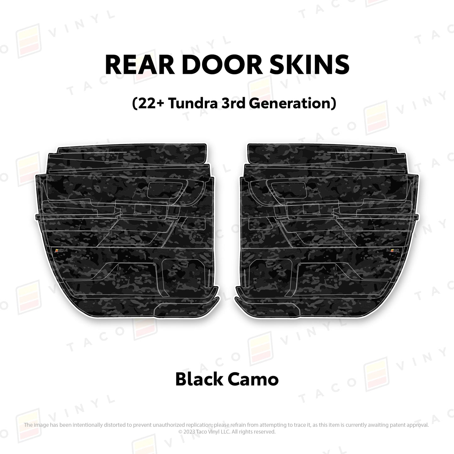 2022+ Tundra Door Skins