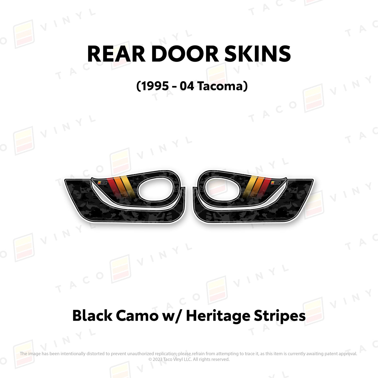 1995-04 Tacoma Door Skins (Lower Section)