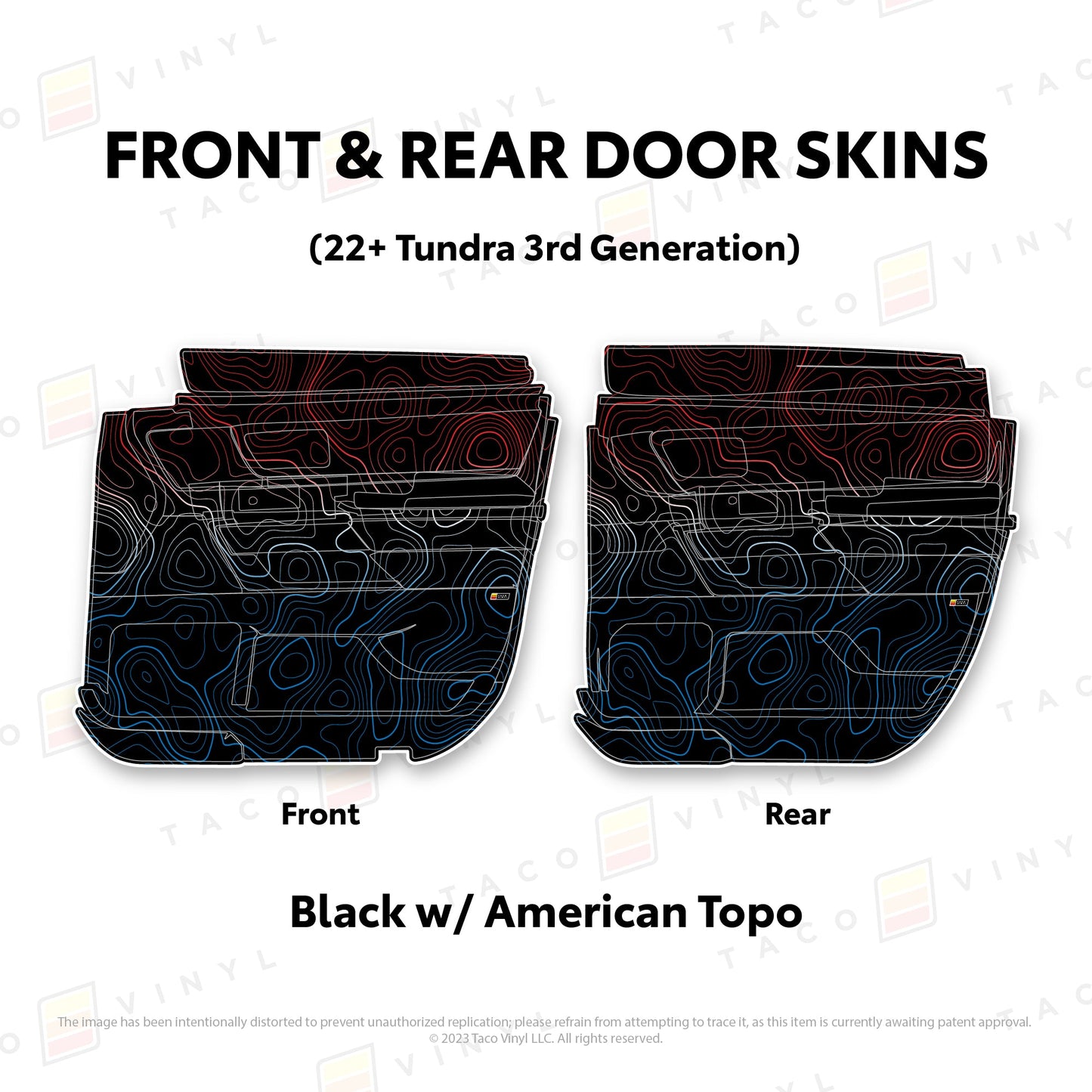 2022+ Tundra Door Skins