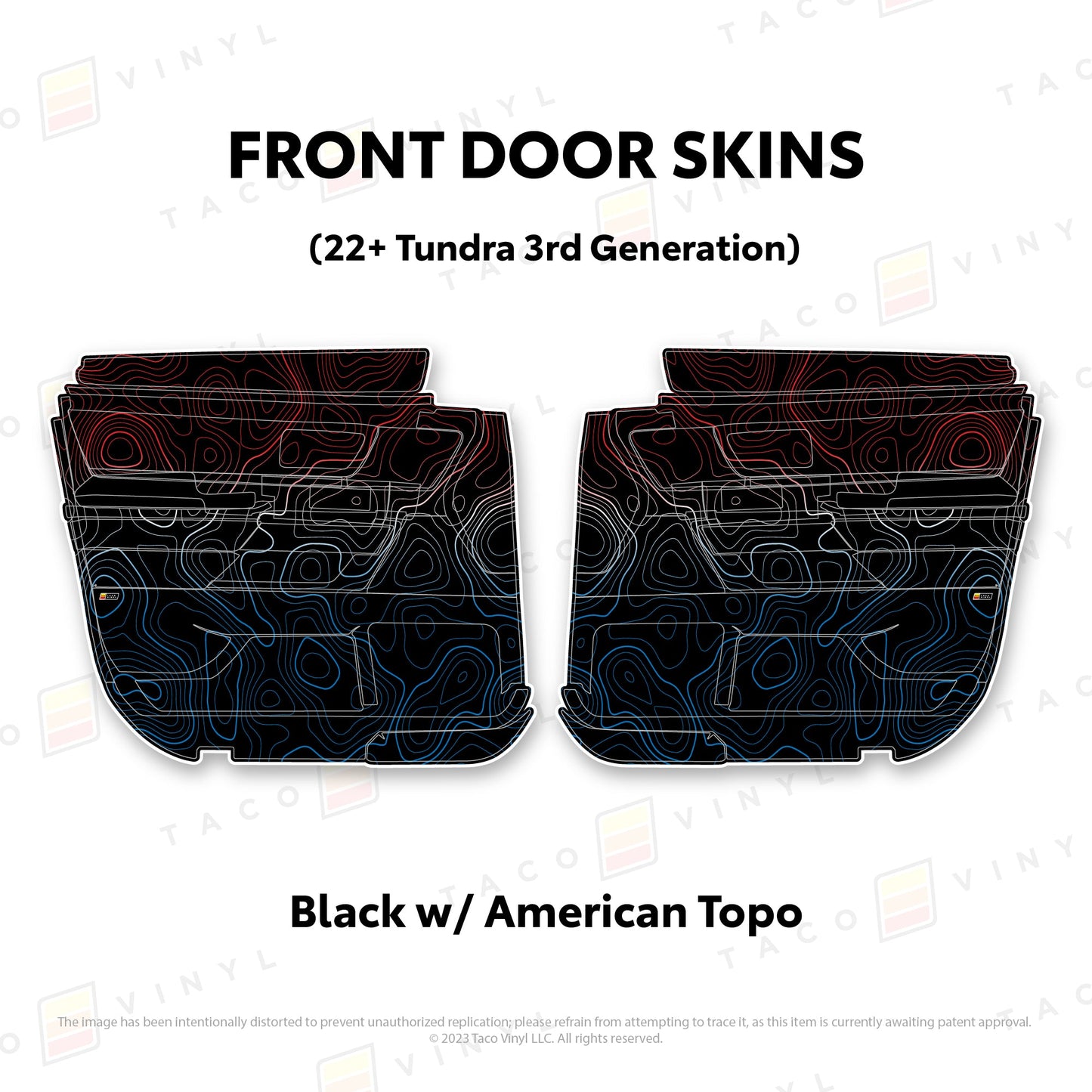 2022+ Tundra Door Skins