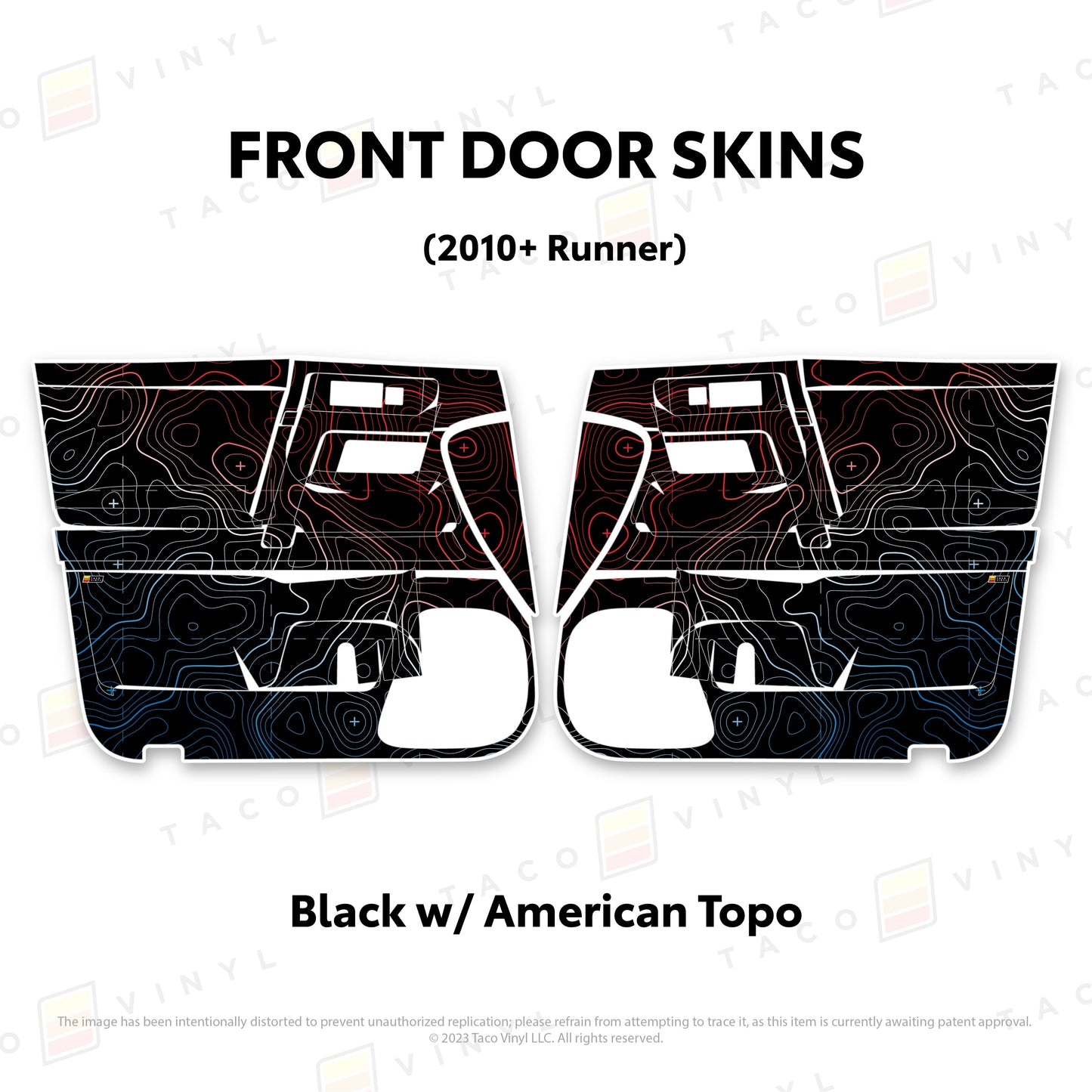 2010-24 4Runner Door Skins