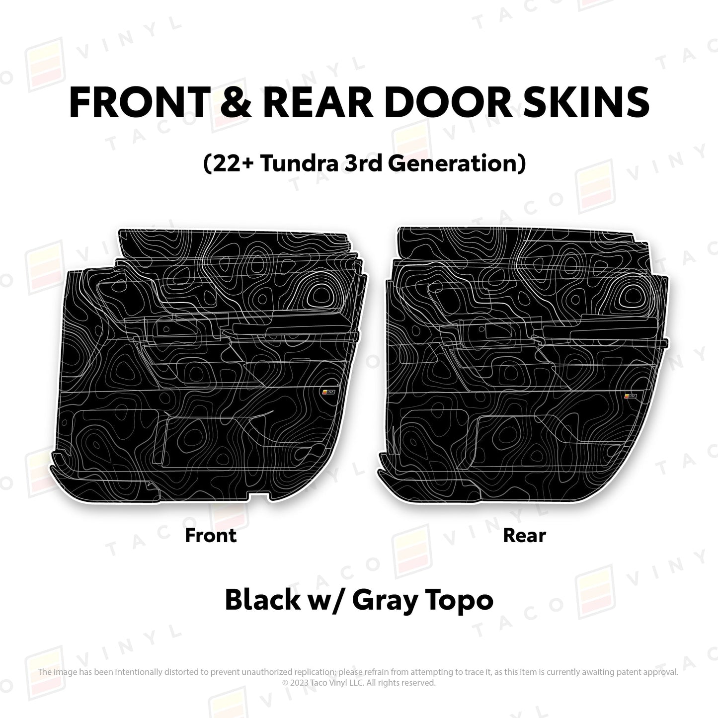 2022+ Tundra Door Skins