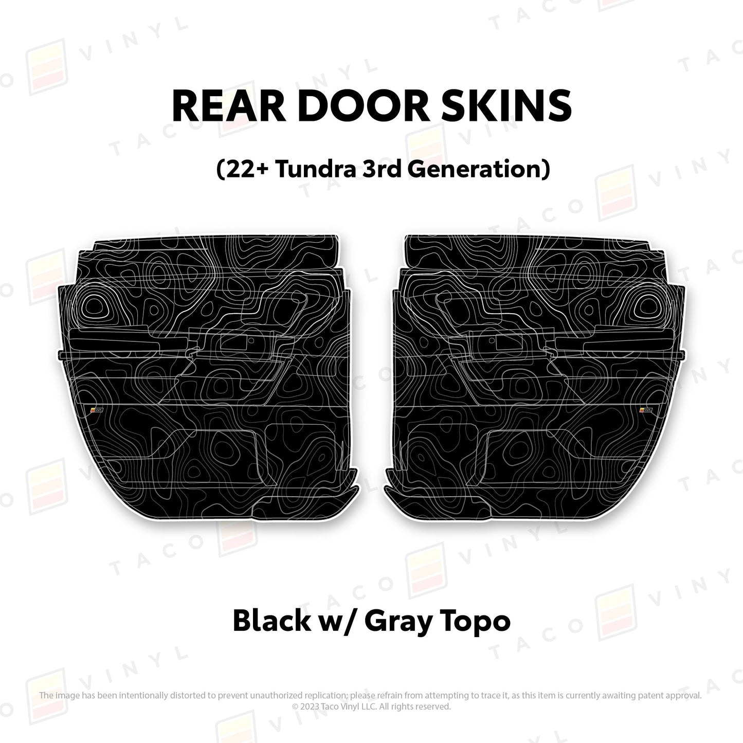 2022+ Tundra Door Skins