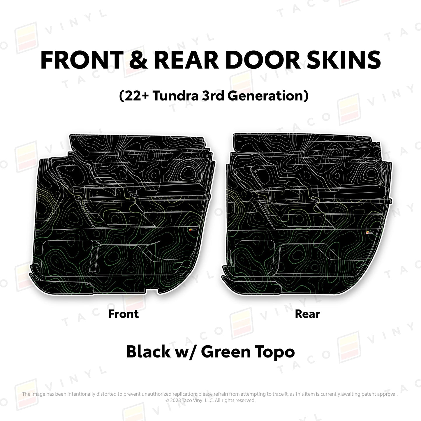 2022+ Tundra Door Skins