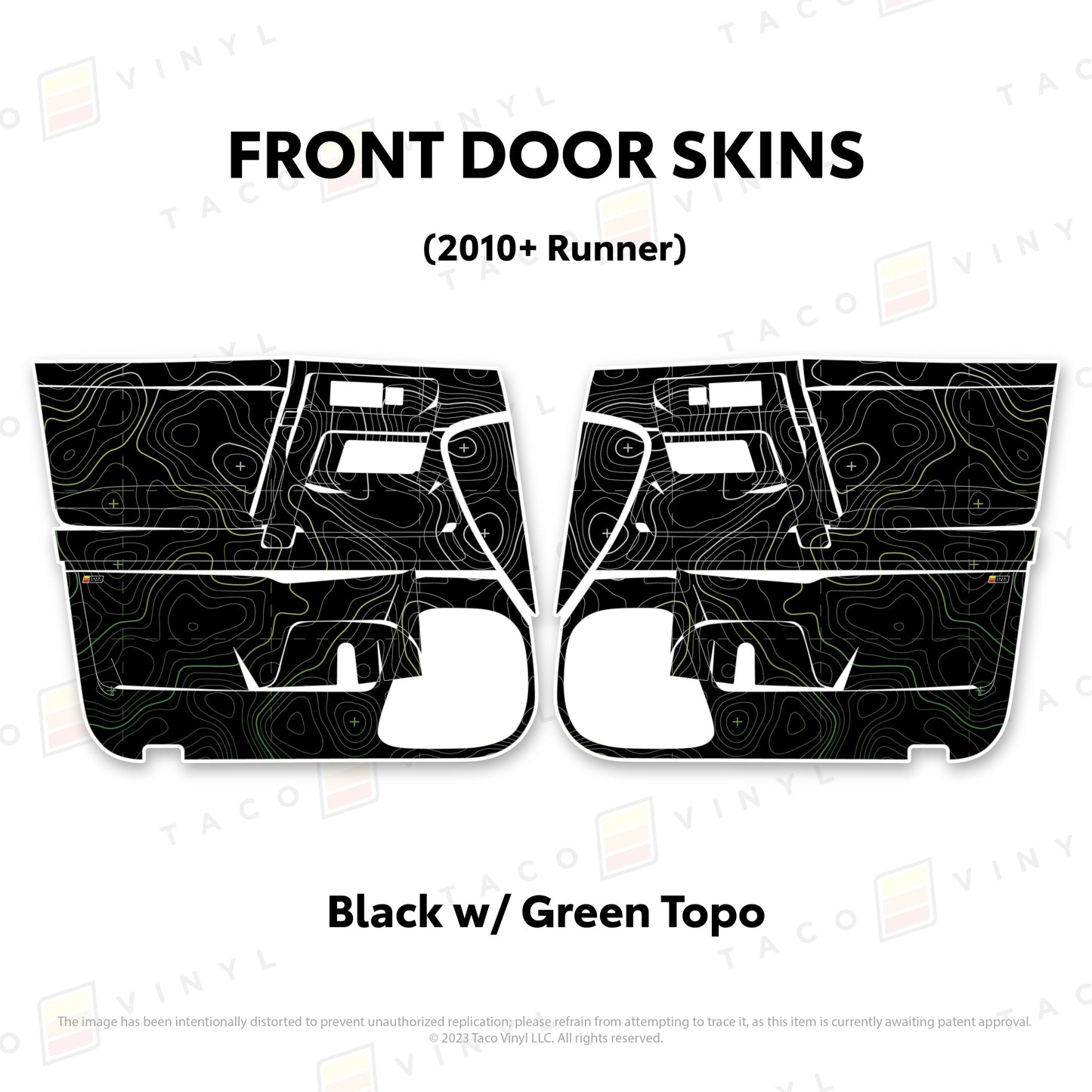 2010-24 4Runner Door Skins