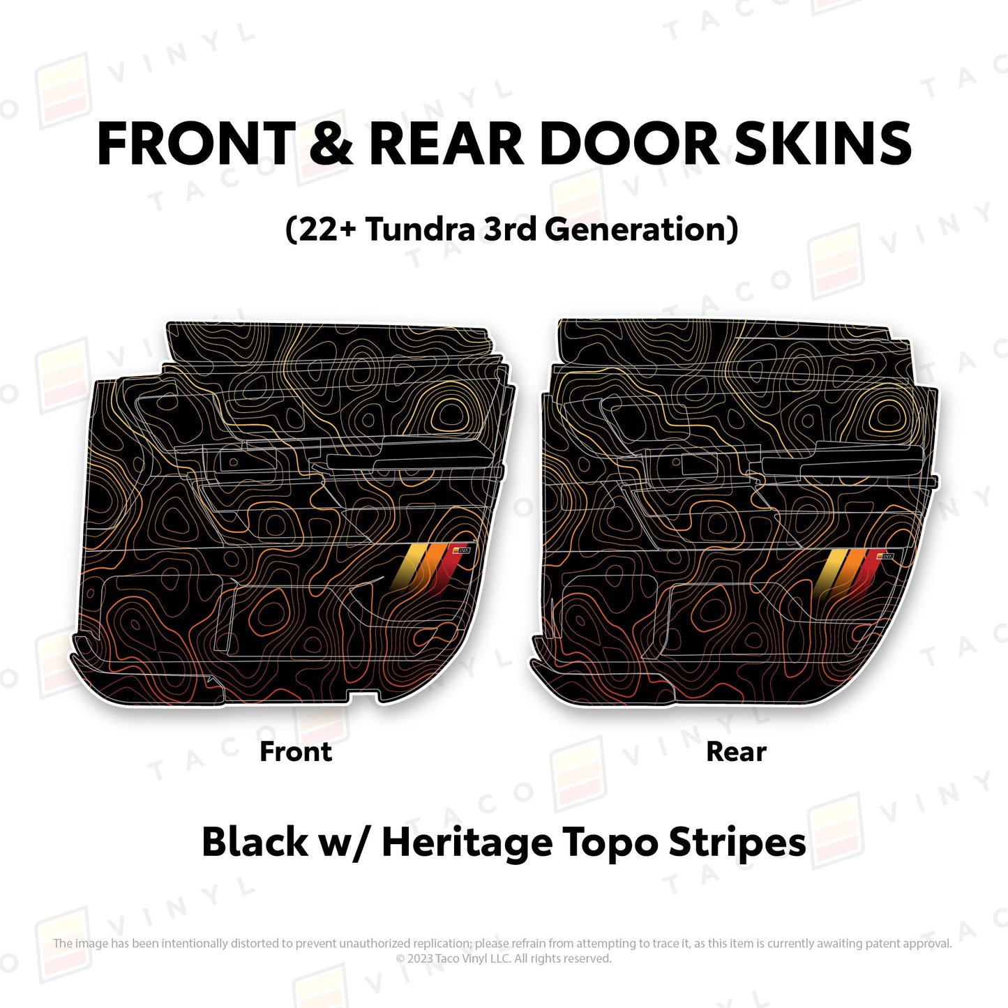 2022+ Tundra Door Skins