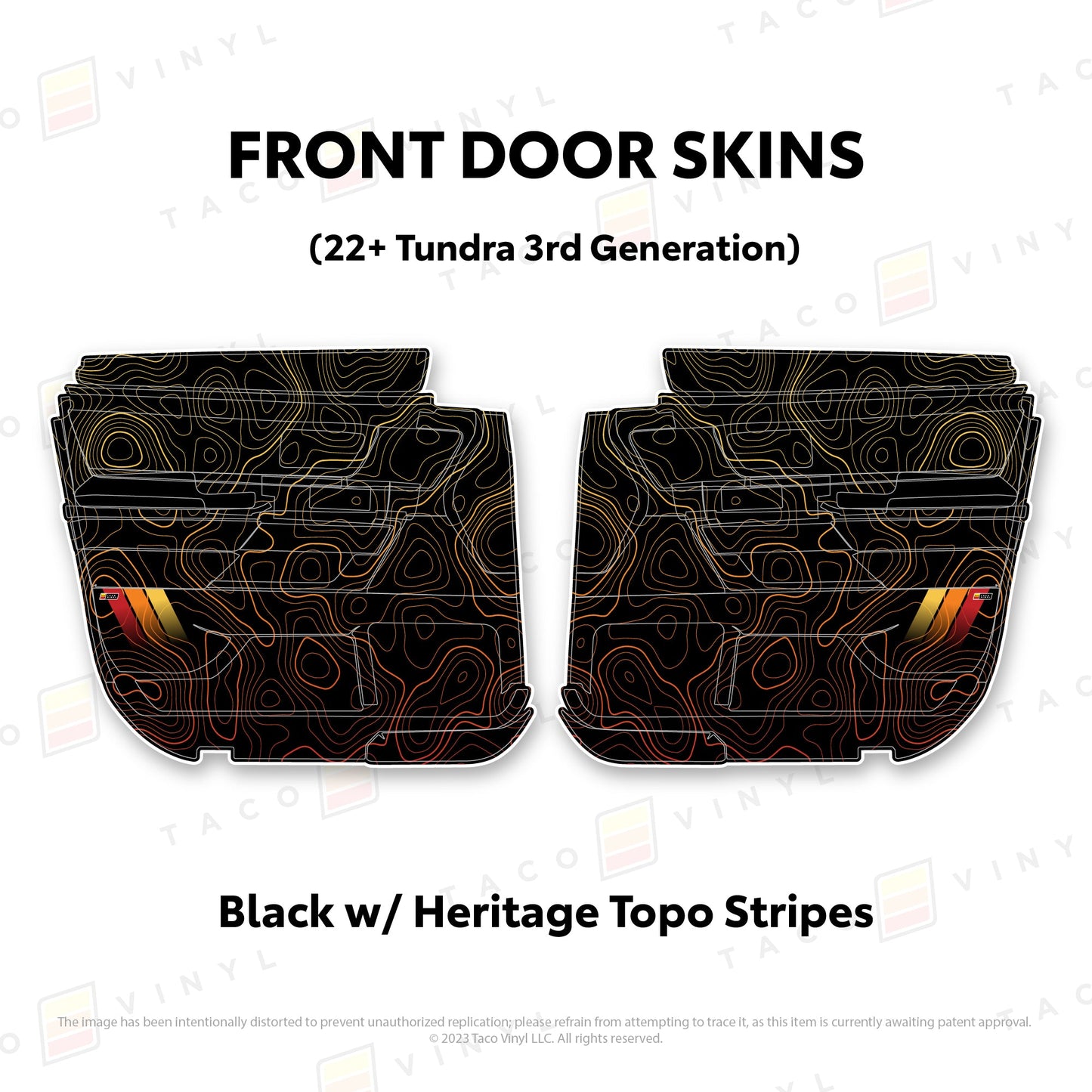 2022+ Tundra Door Skins