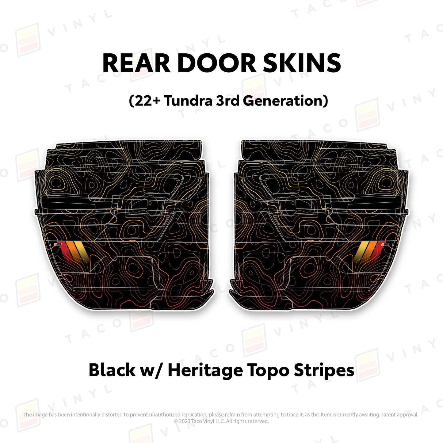 2022+ Tundra Door Skins