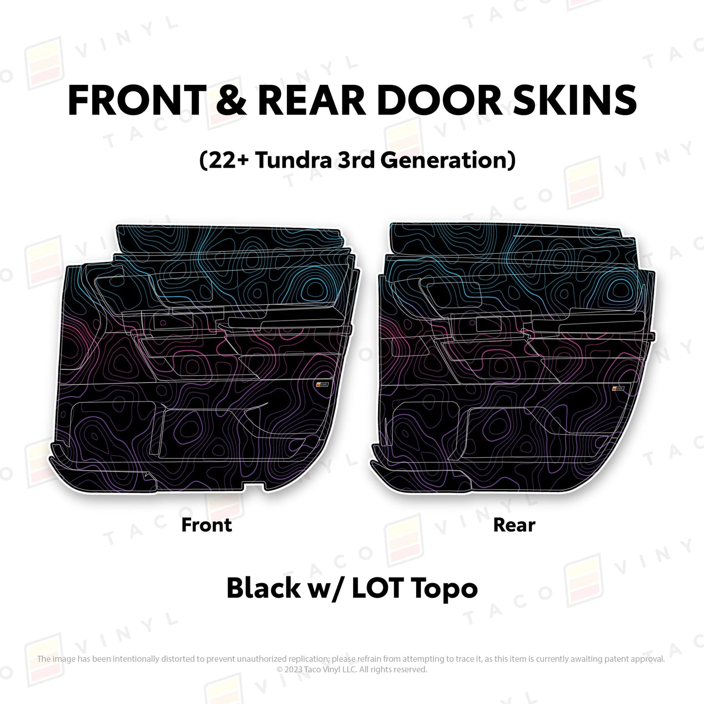 2022+ Tundra Door Skins