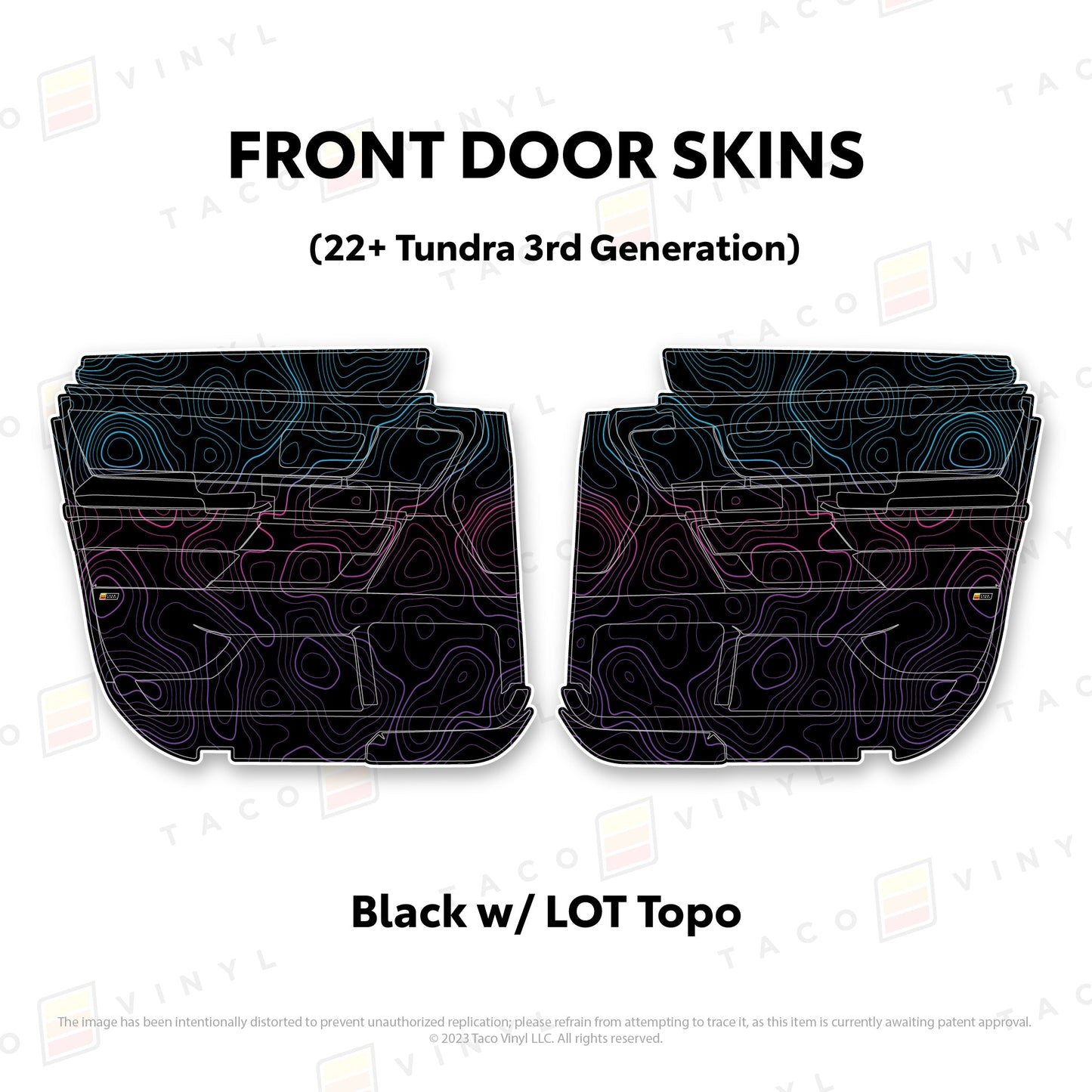 2022+ Tundra Door Skins