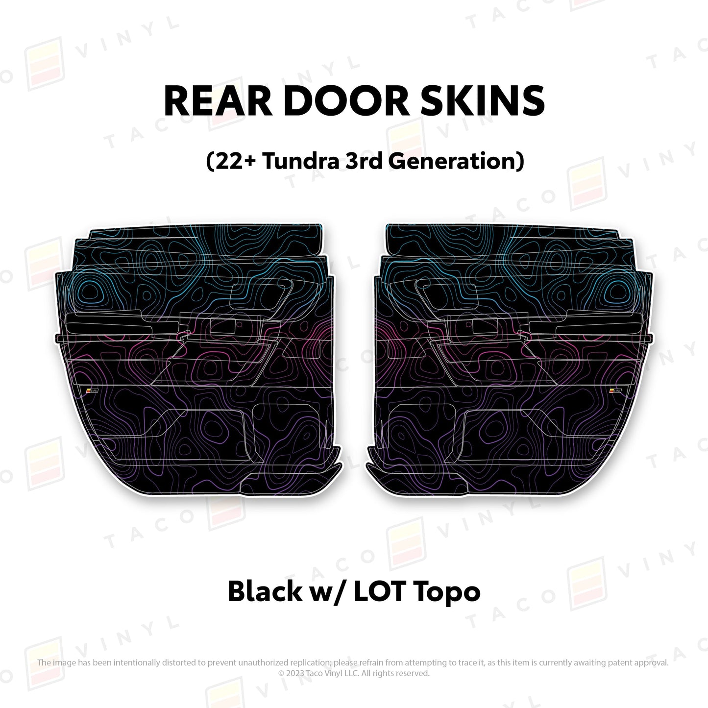 2022+ Tundra Door Skins