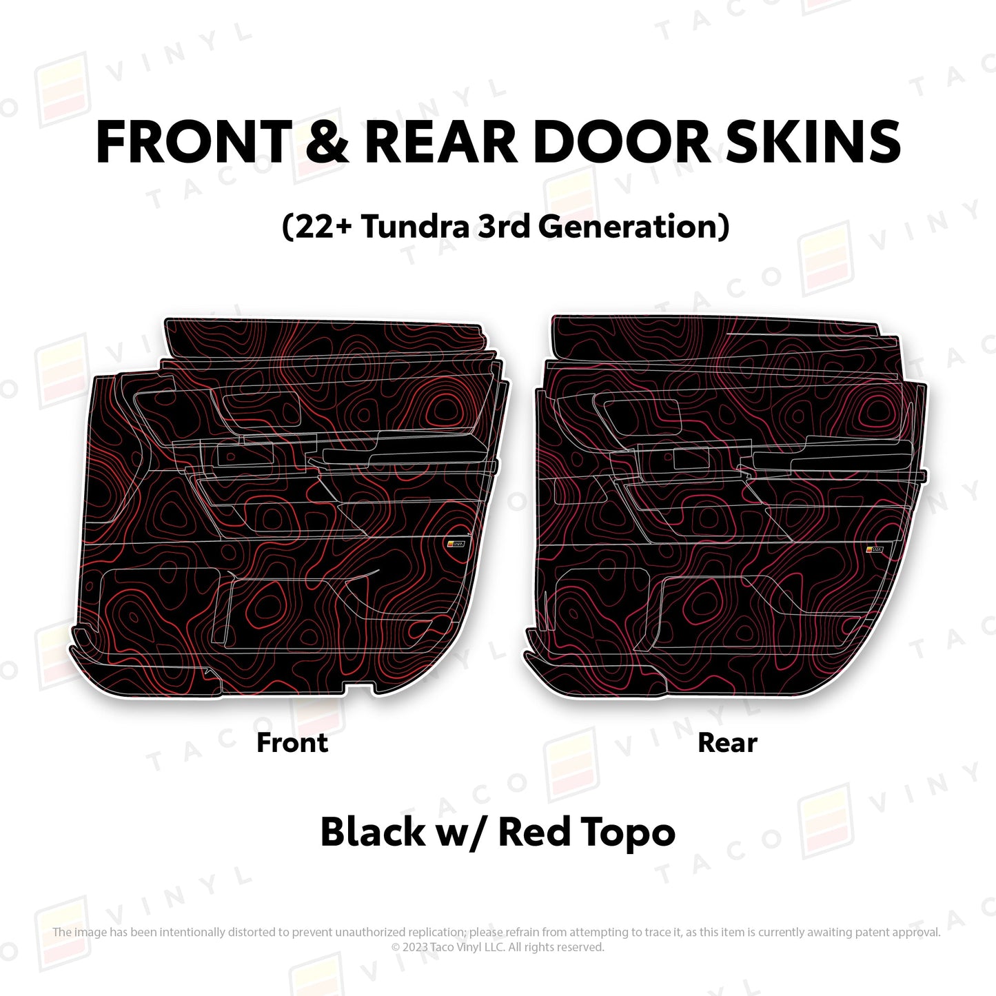2022+ Tundra Door Skins
