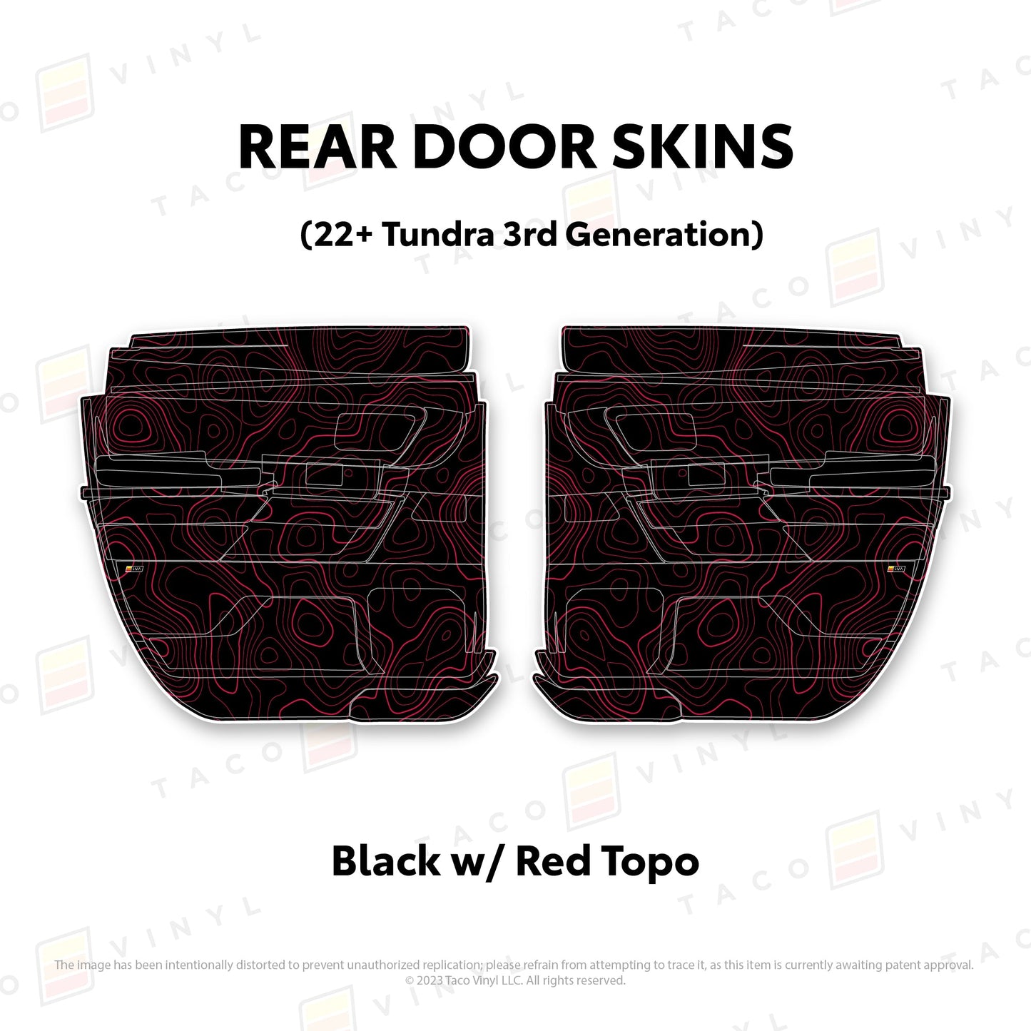 2022+ Tundra Door Skins