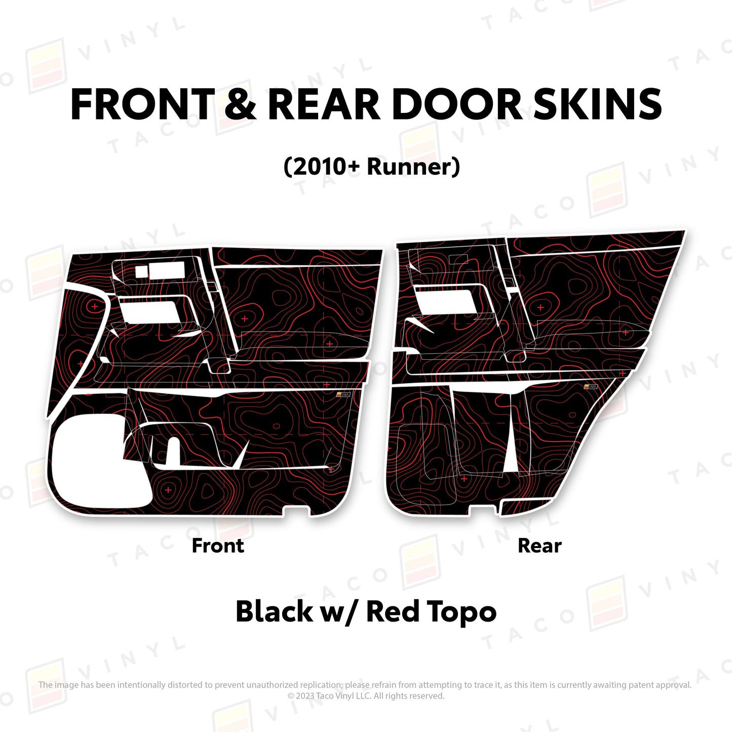 2010-24 4Runner Door Skins