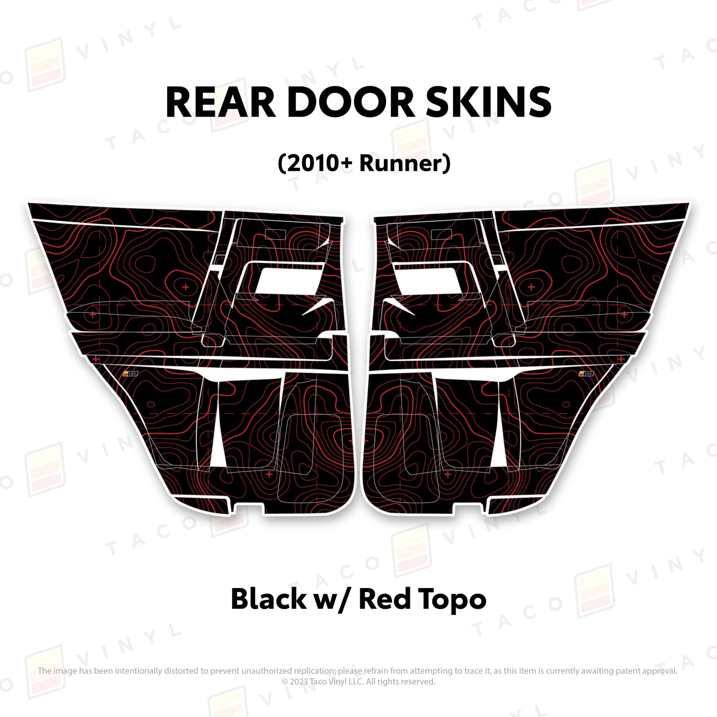 2010-24 4Runner Door Skins