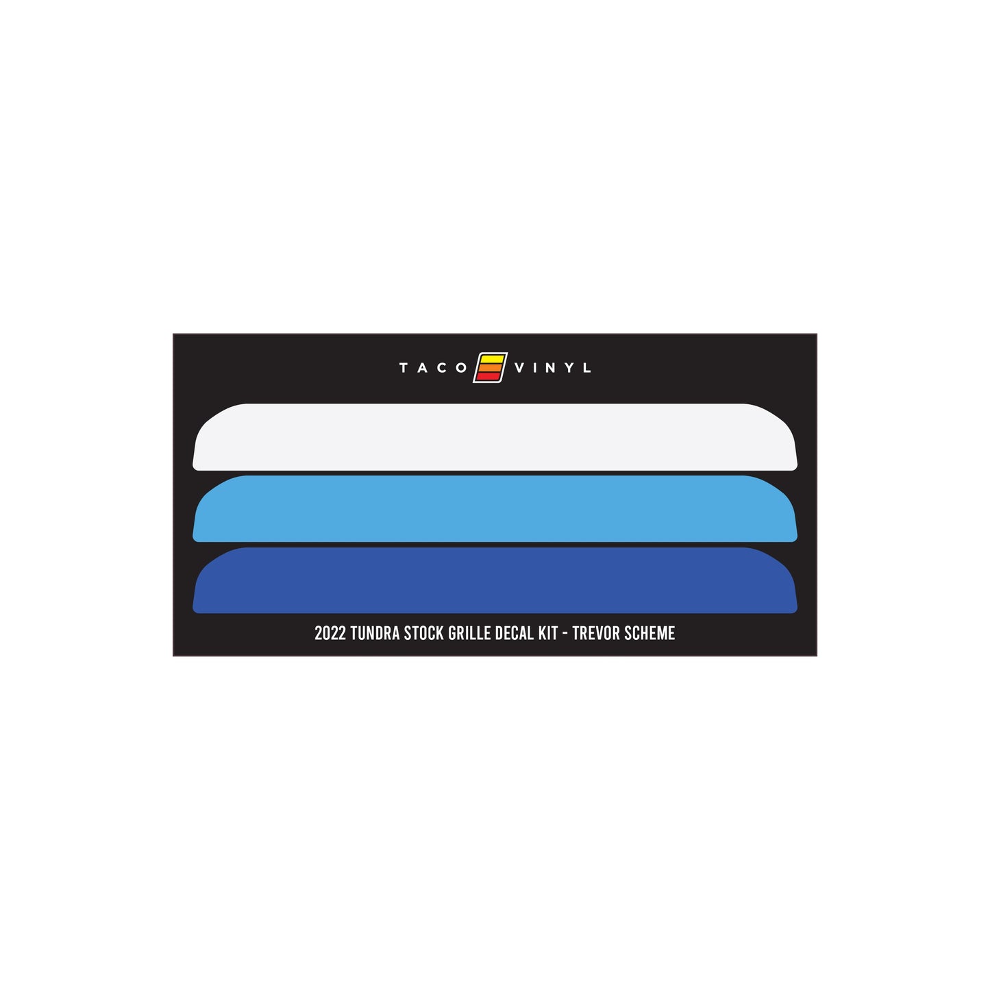 2022+ Tundra Offroad Grille Decal