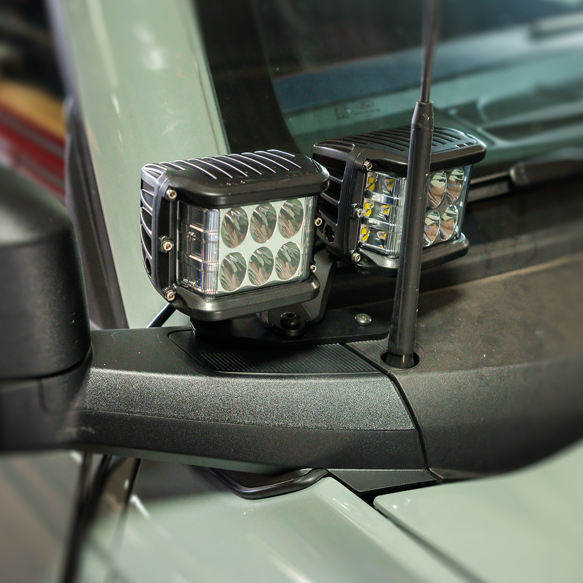 Ditch Light Mount Kit For 2021+ Ford Bronco