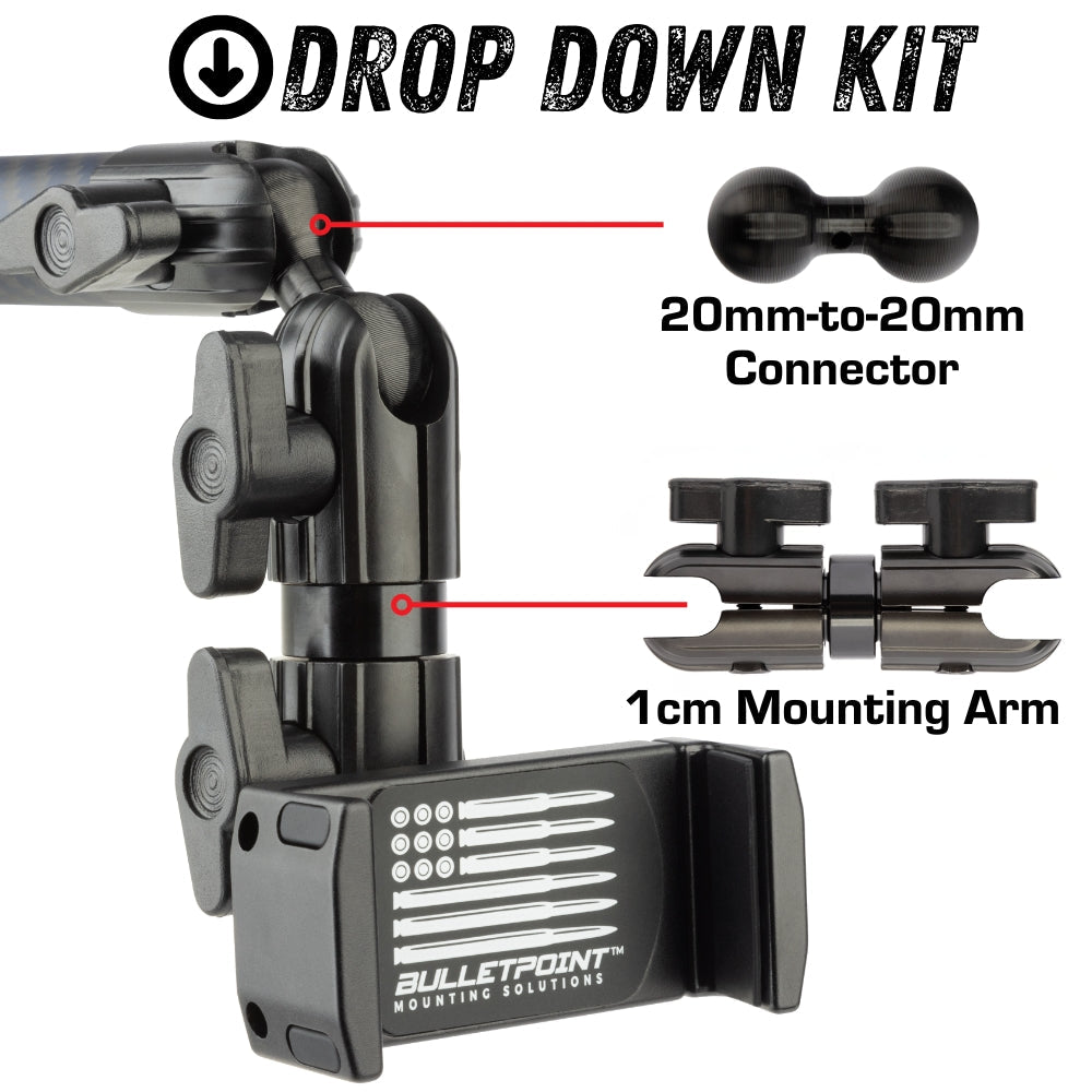 Connector + 1cm Arm "Drop-Down" Kit
