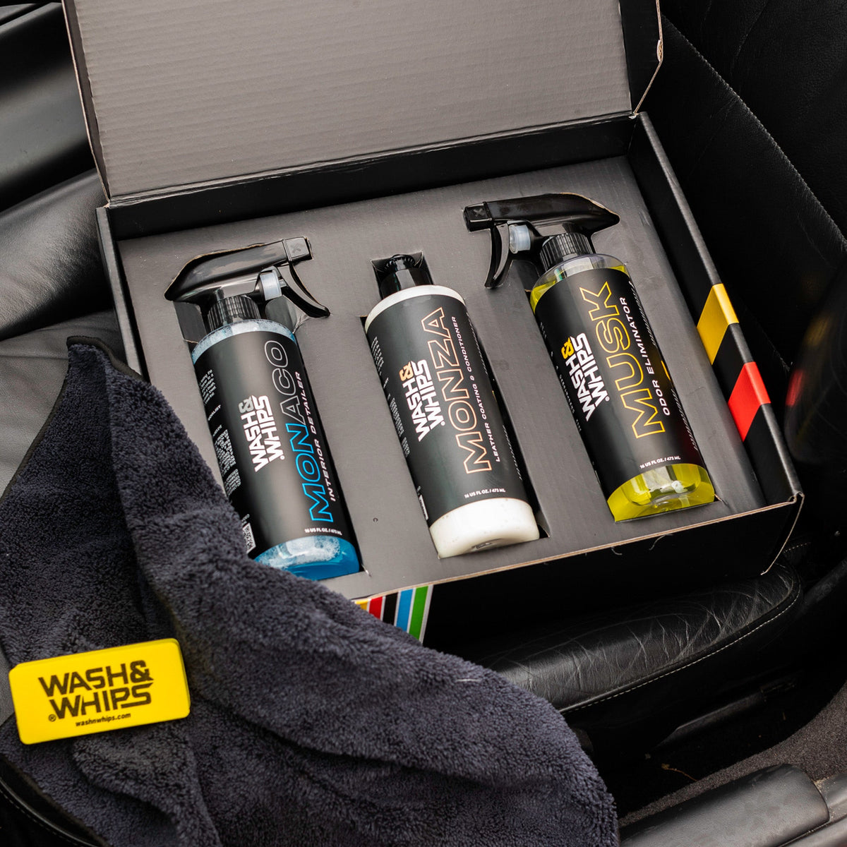 WASH&WHIPS CLEAN - Interior Car Wash Kit (Step 2)