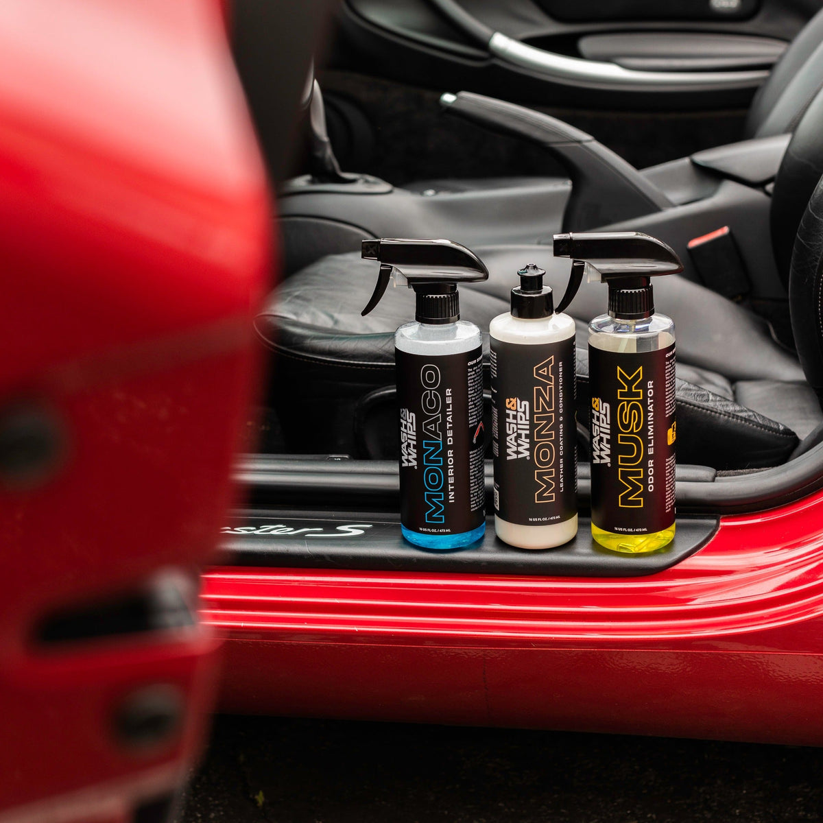 WASH&WHIPS 3-Step Car Care System