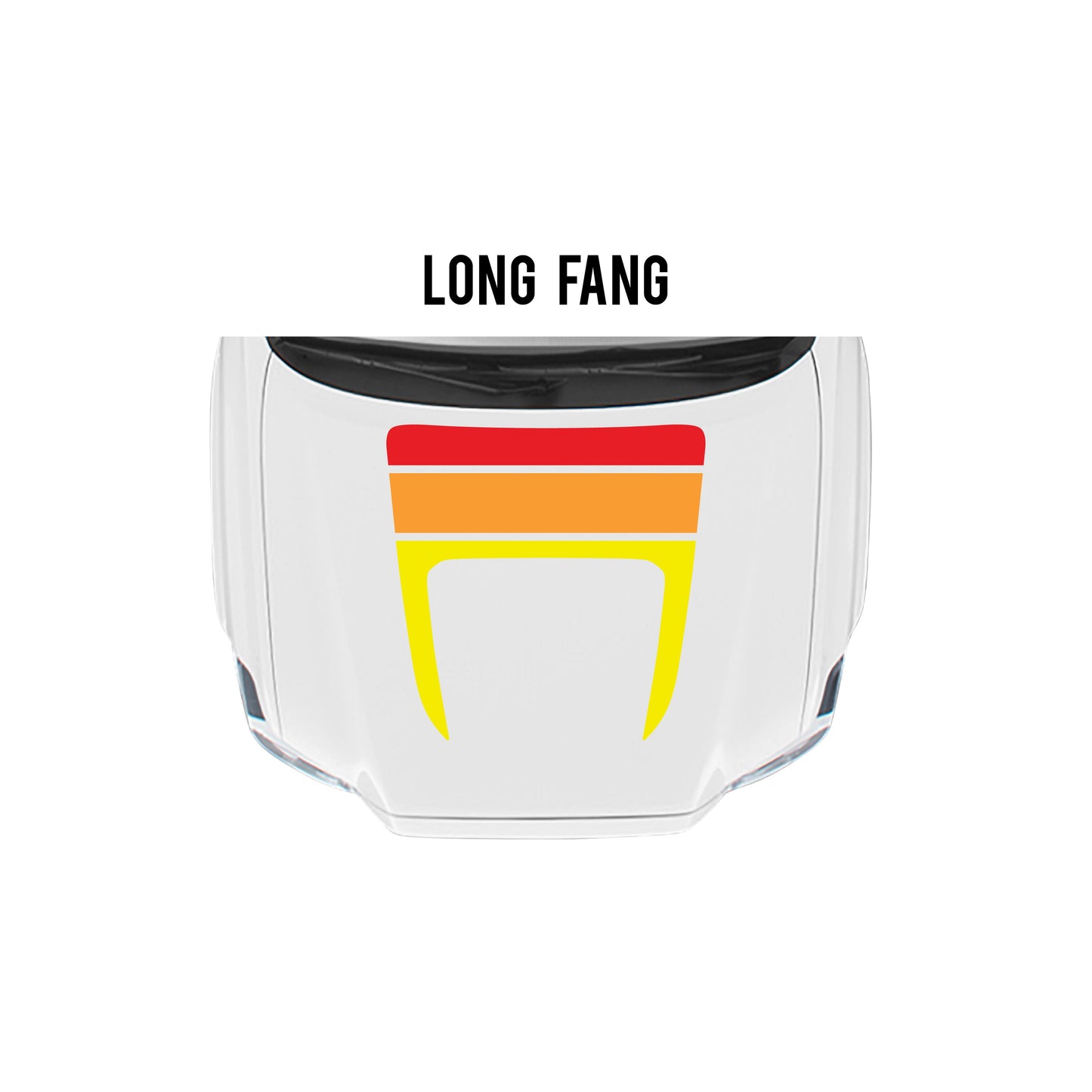 2016-23 Tacoma Sport/Pro Checkered Hood Stamp