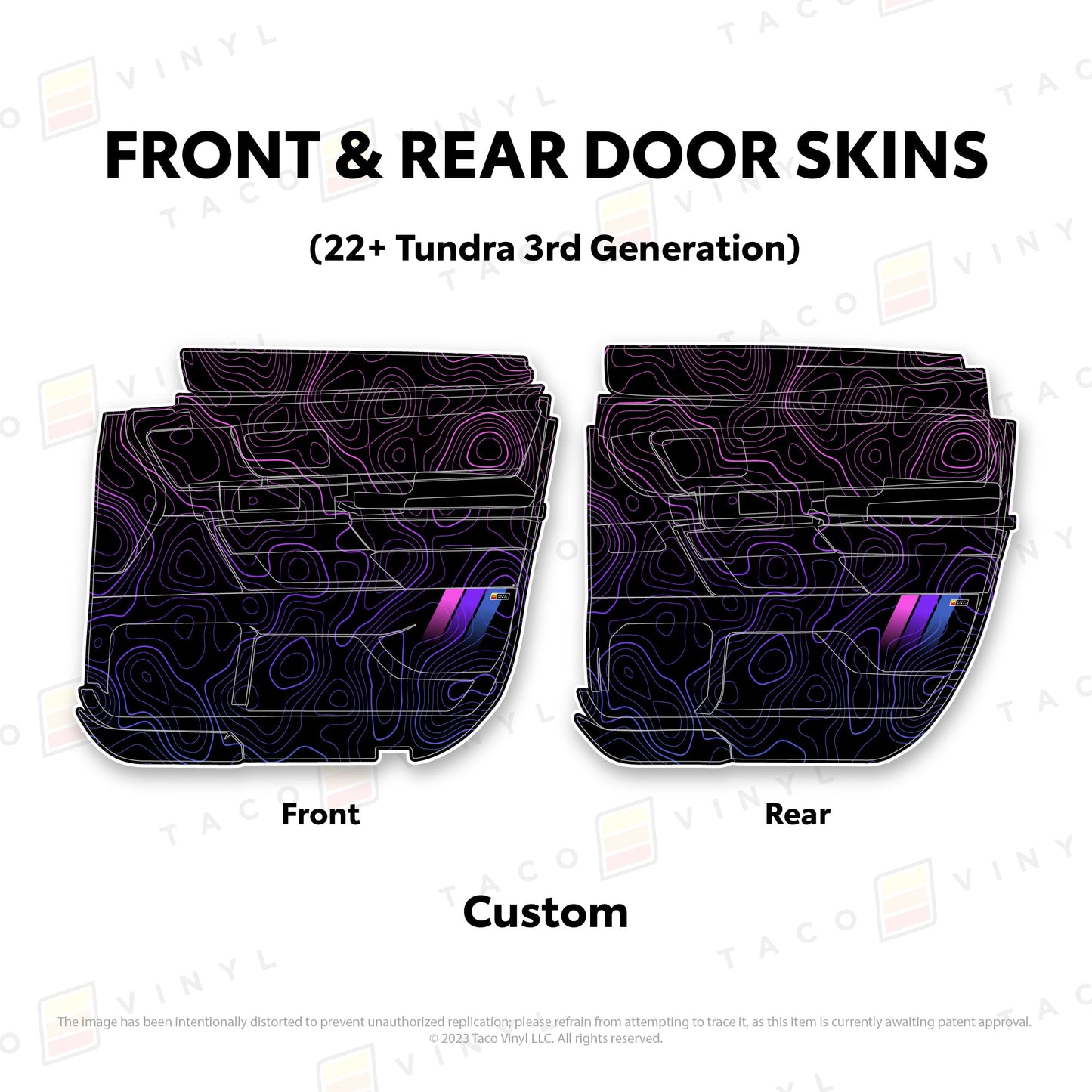 2022+ Tundra Door Skins