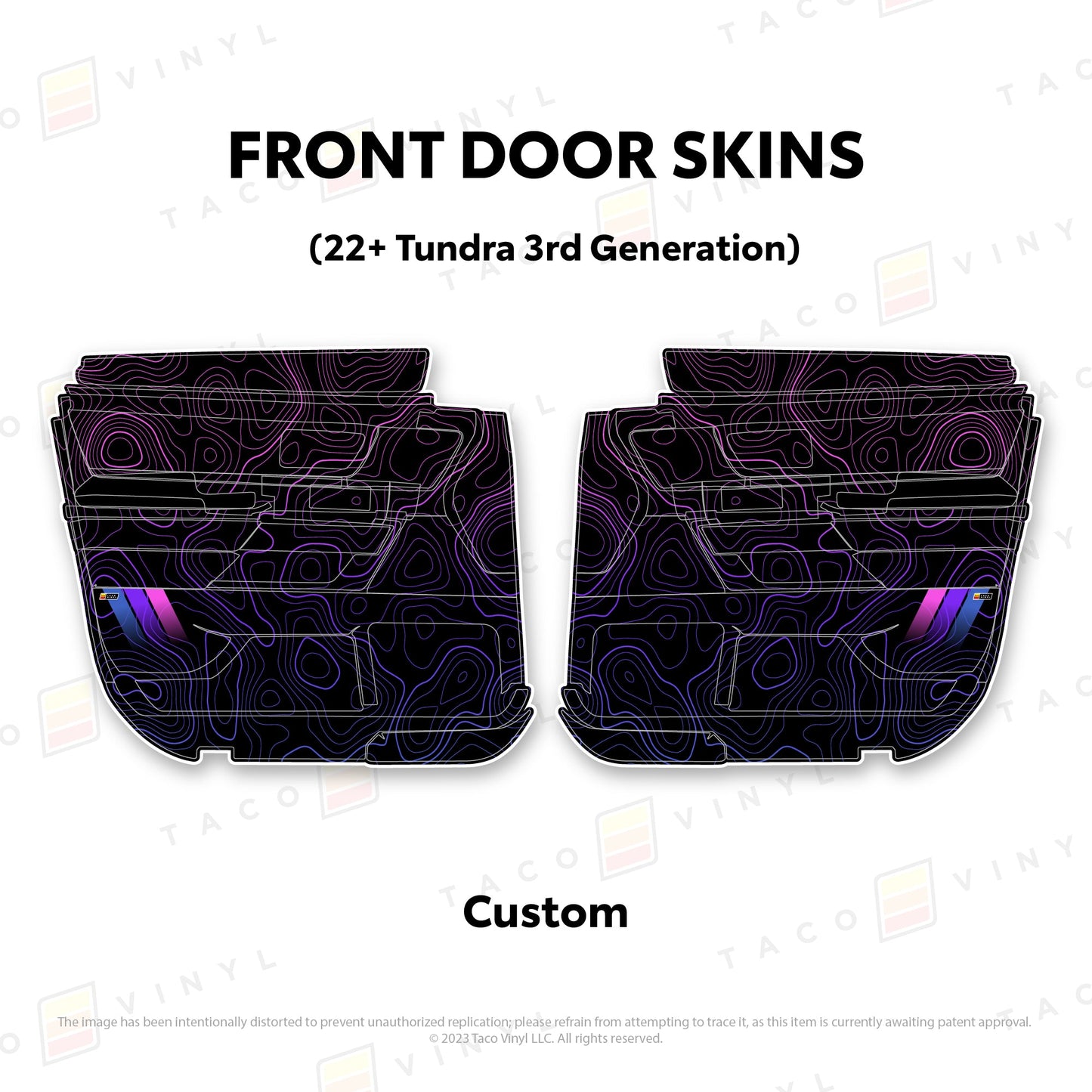2022+ Tundra Door Skins