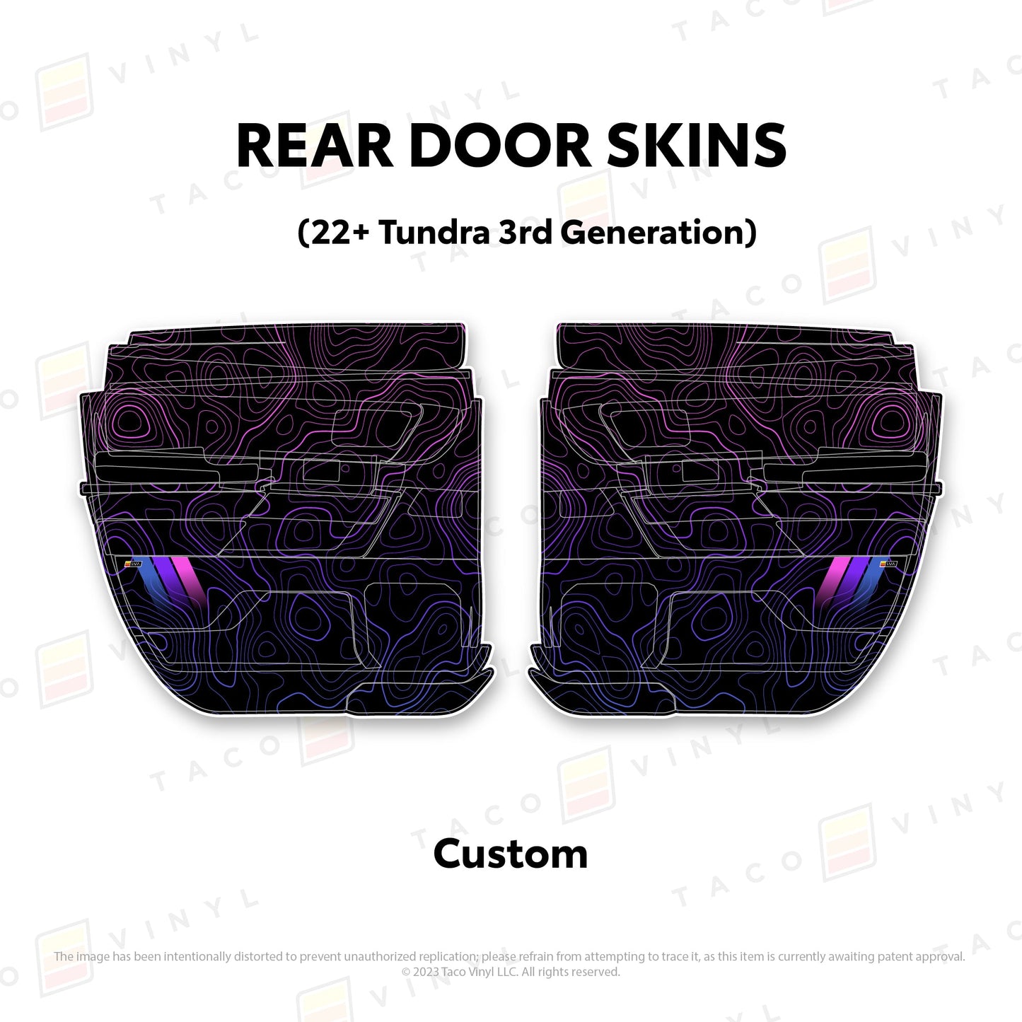 2022+ Tundra Door Skins