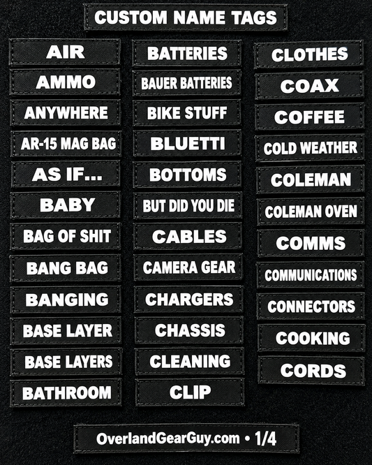 Custom Velcro Name Tags