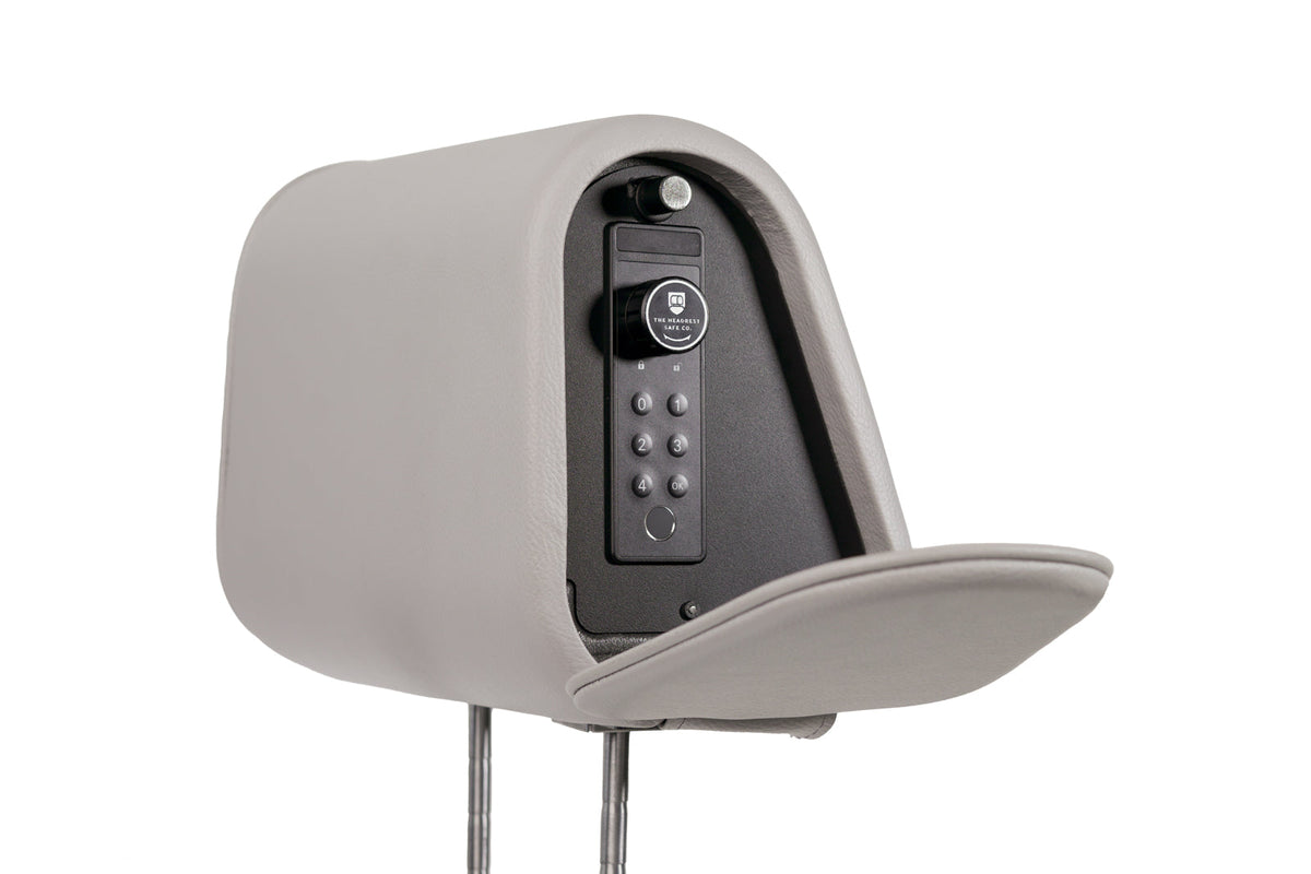 The Vulcan Headrest Safe Set — Lock Box for Trucks & SUVs