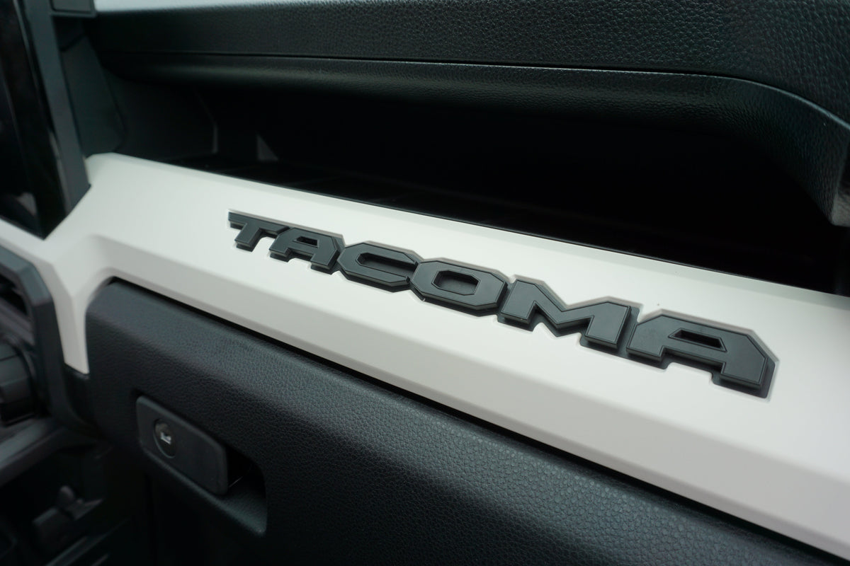 Glovebox Letters (2024+ Tacoma) - RED