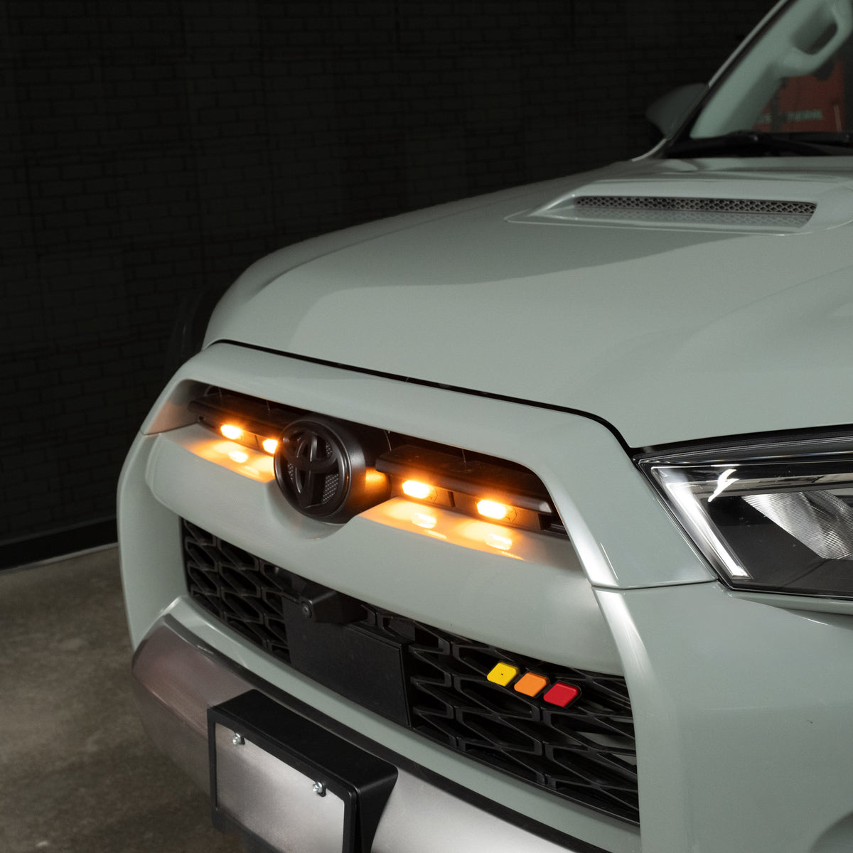 4Runner Non-TRD Pro Amber LED Grille Lights | 2020-2024 4Runner