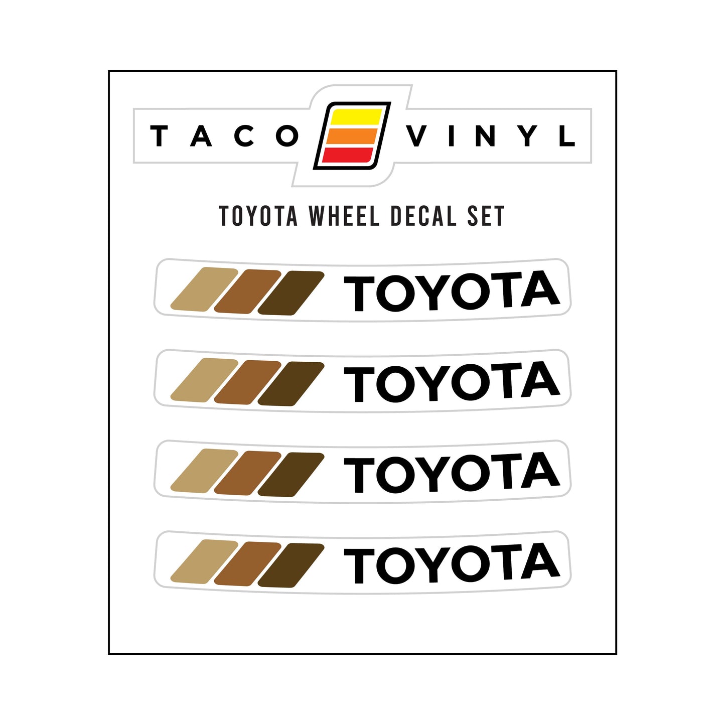 Wheel Decals