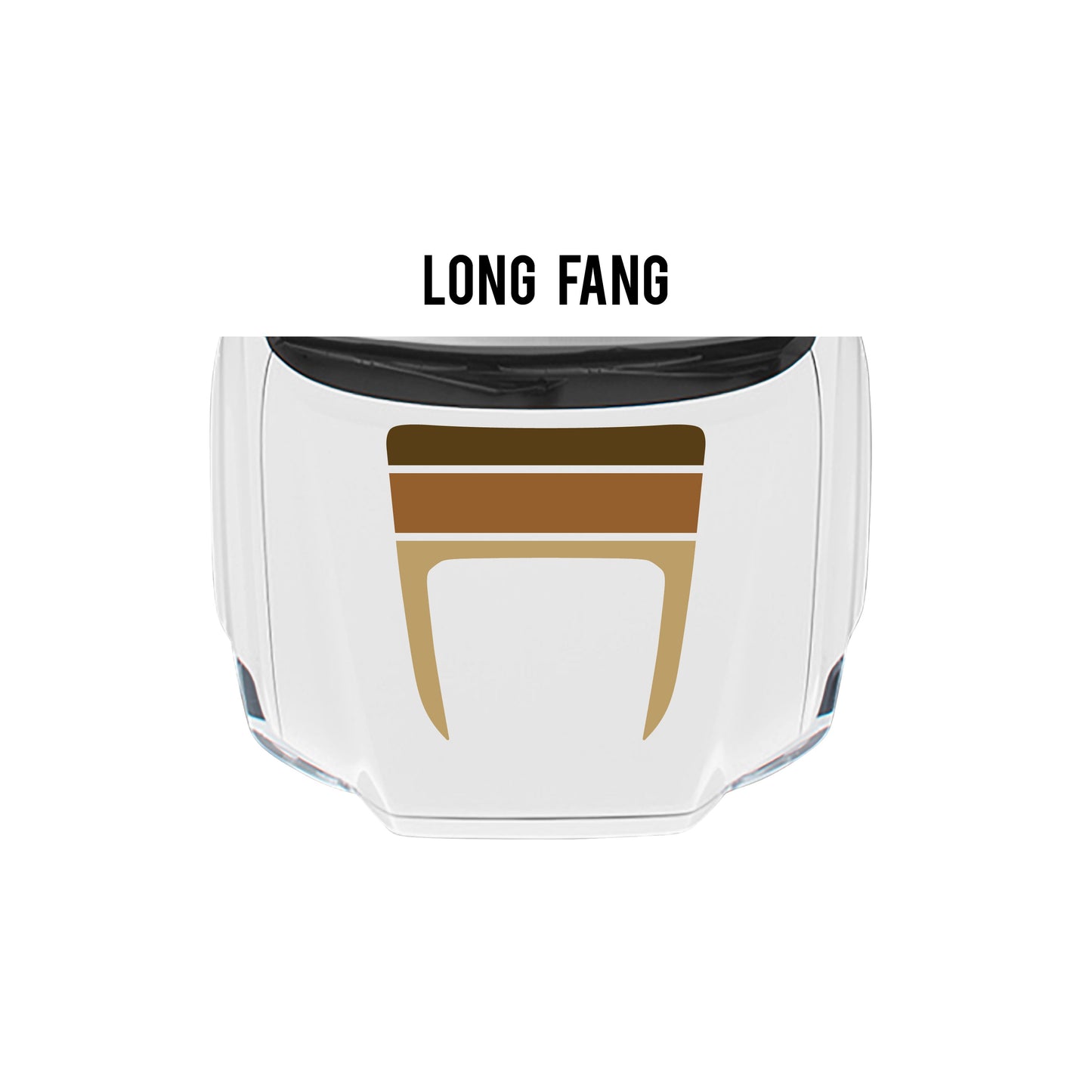 2016-23 Tacoma Sport/Pro Checkered Hood Stamp