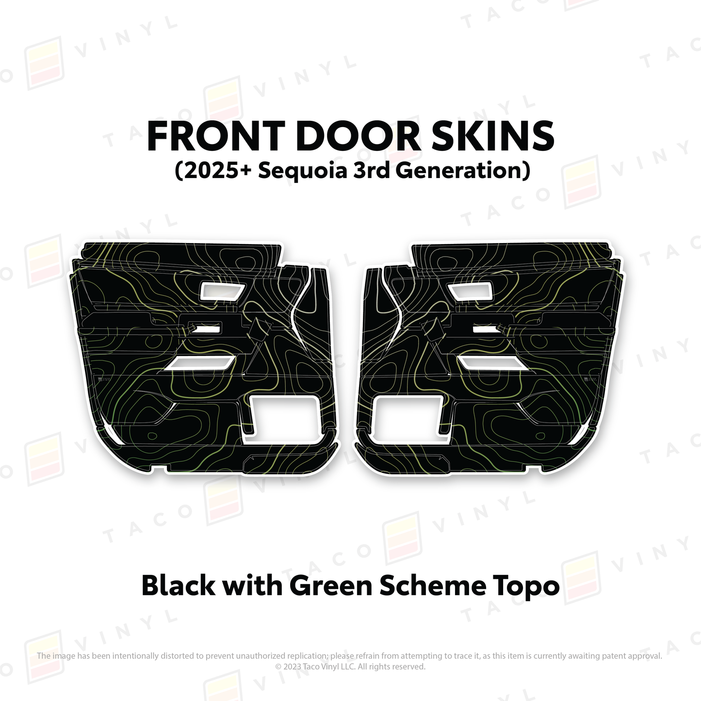 2023+ Sequoia Door Skins