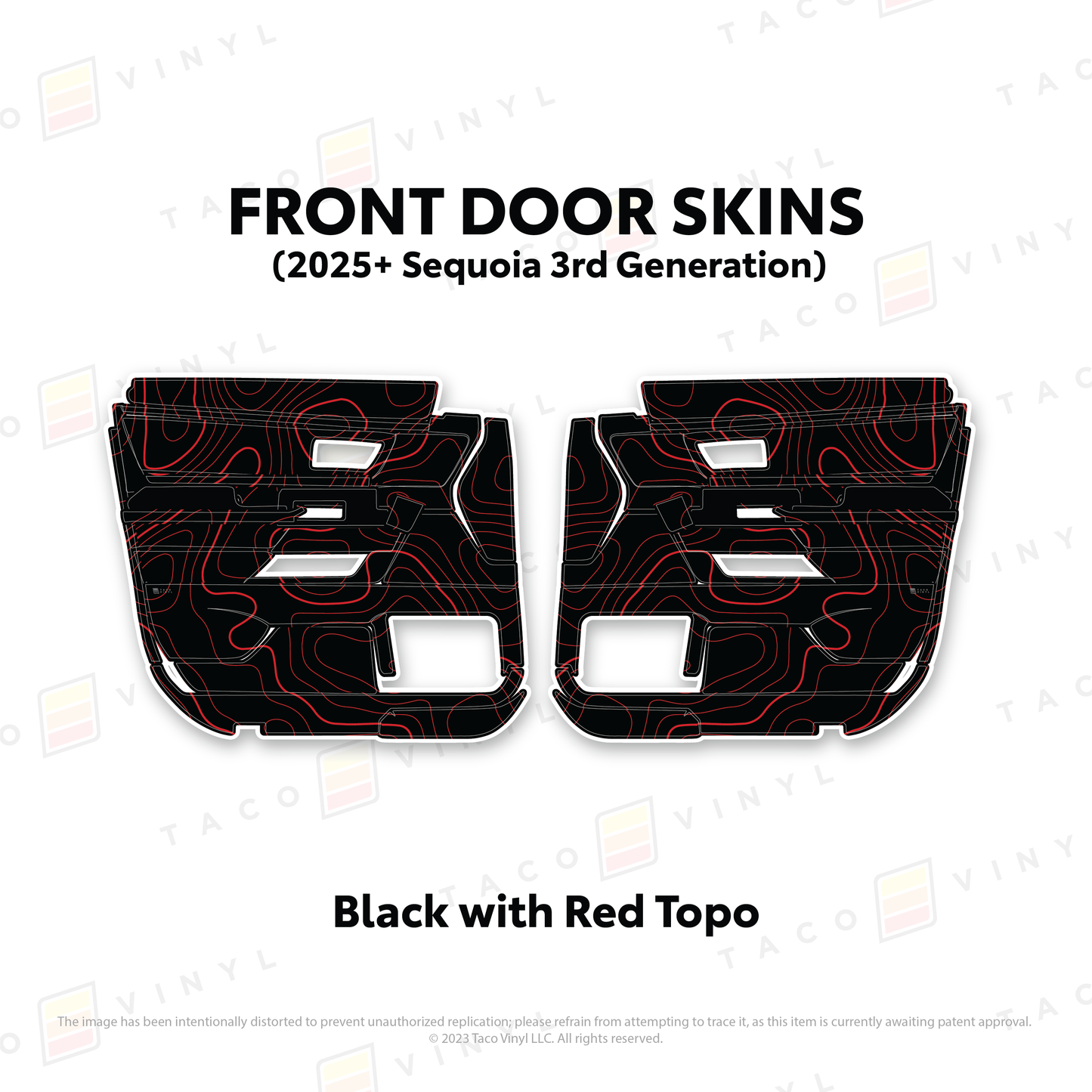2023+ Sequoia Door Skins