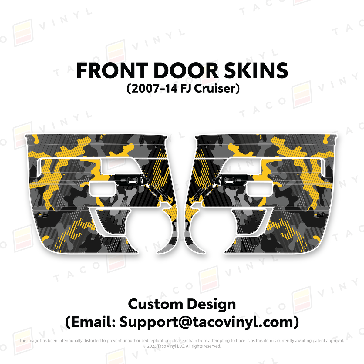 FJ Cruiser Door Skins