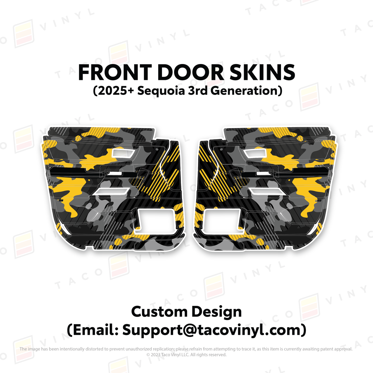 2023+ Sequoia Door Skins
