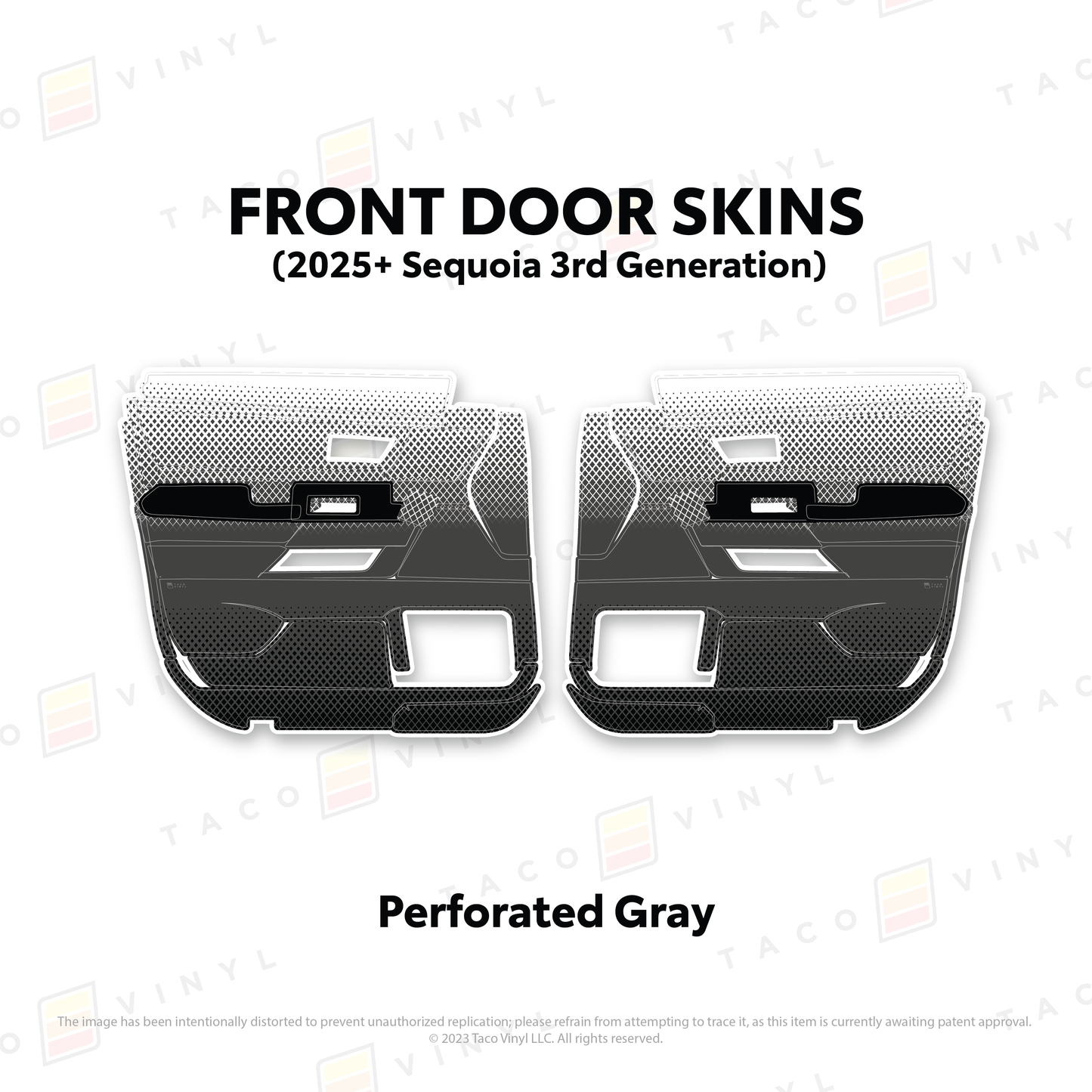 2023+ Sequoia Door Skins