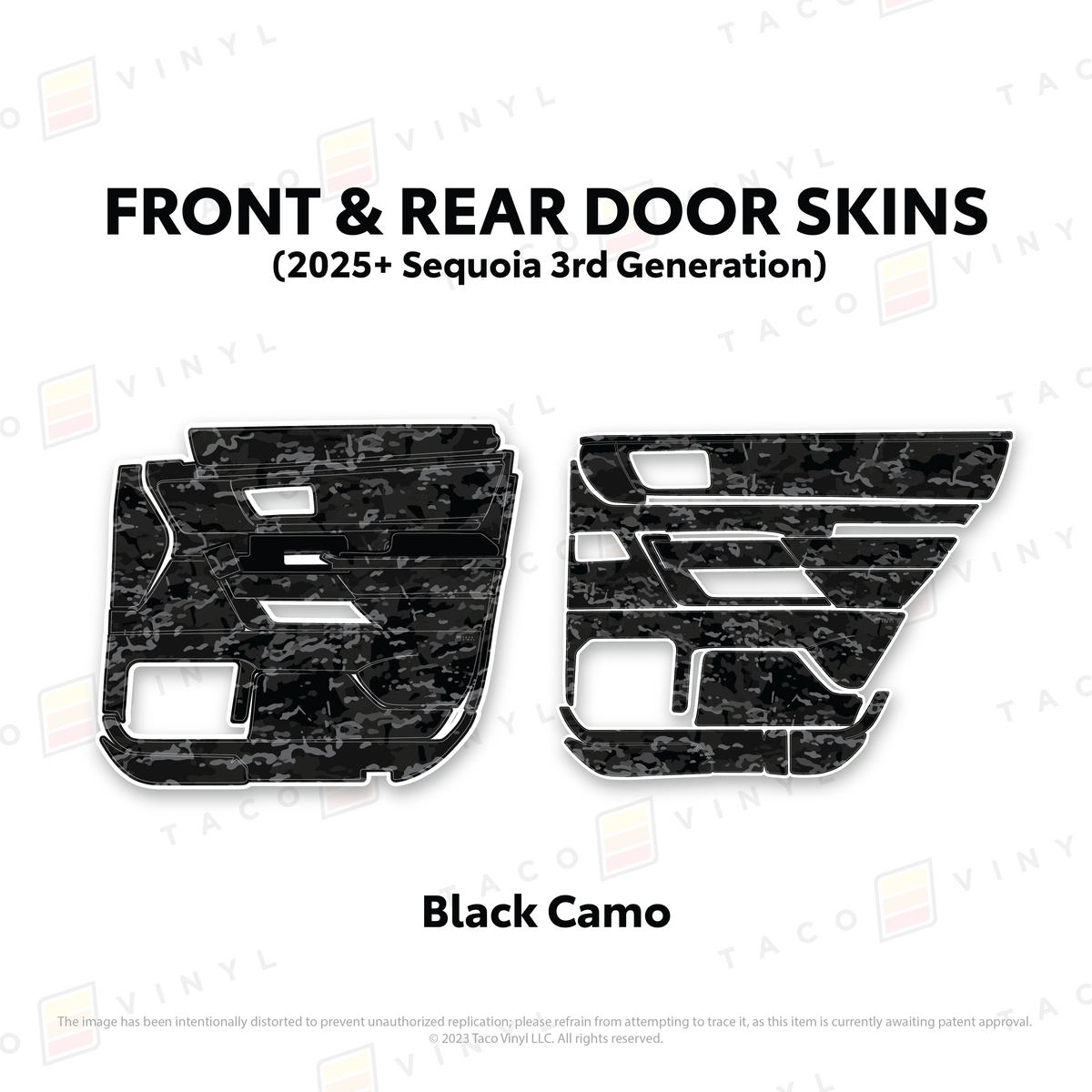 2023+ Sequoia Door Skins