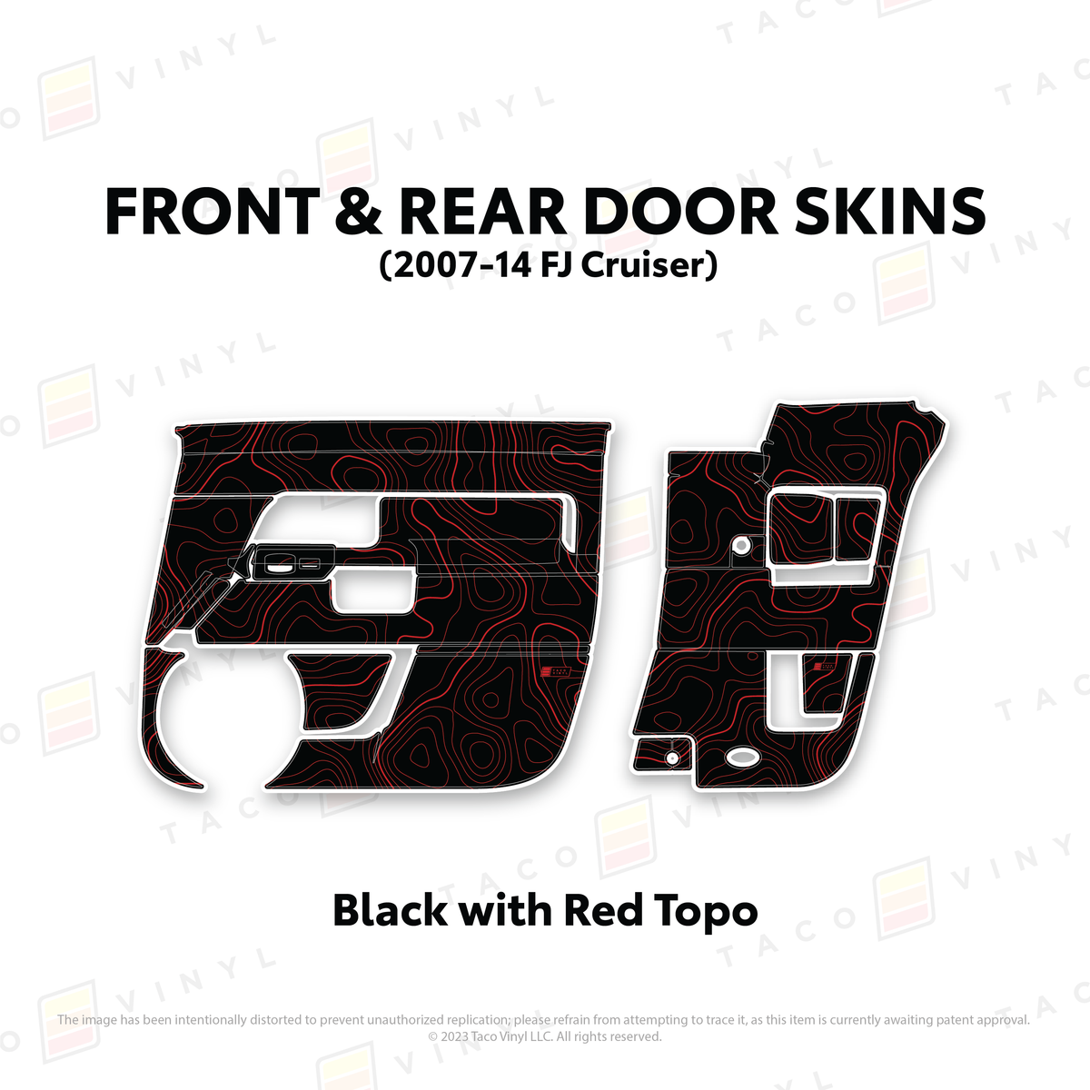 FJ Cruiser Door Skins