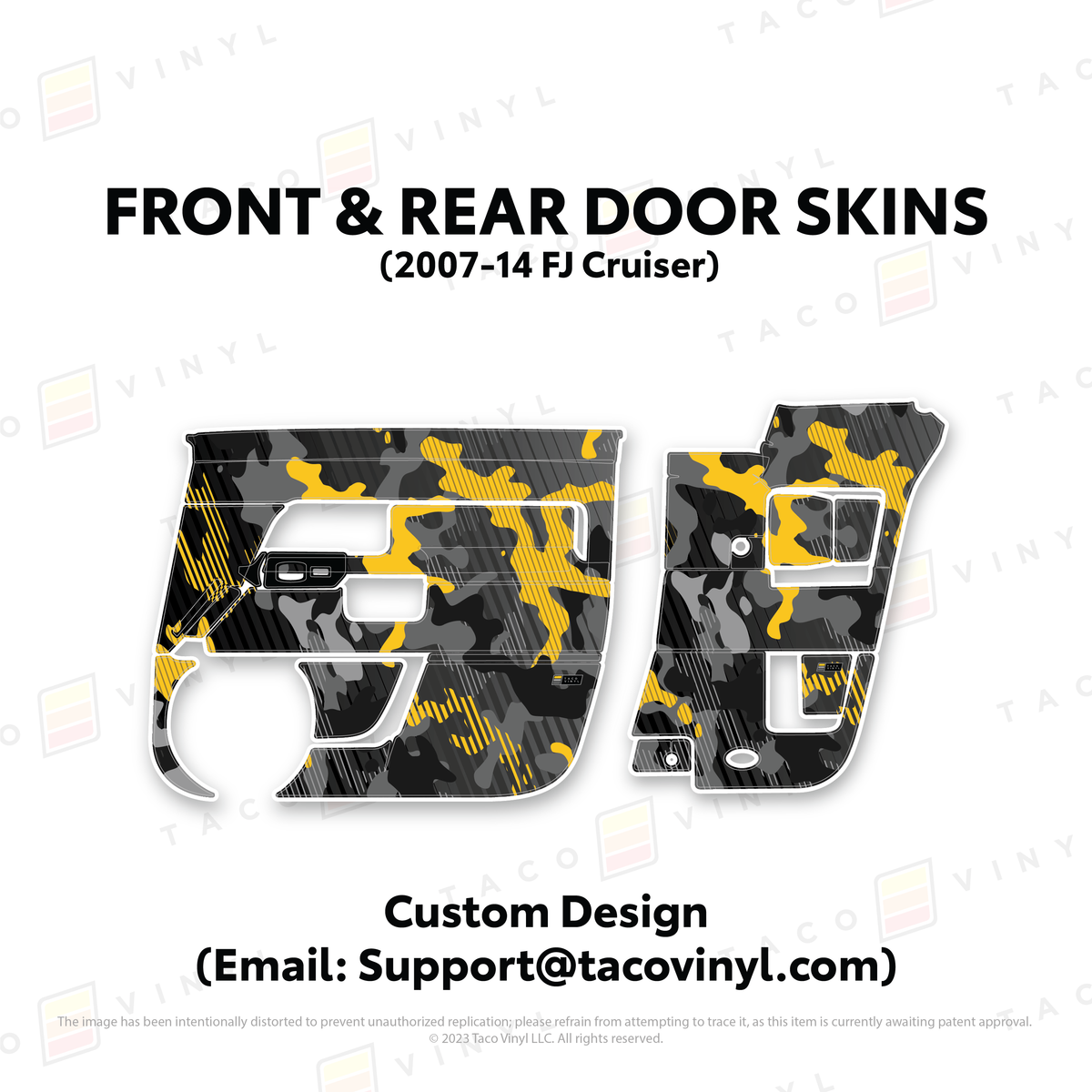 FJ Cruiser Door Skins