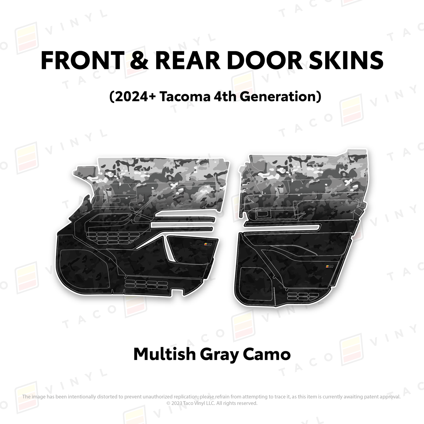 2024+ Tacoma Door Skins