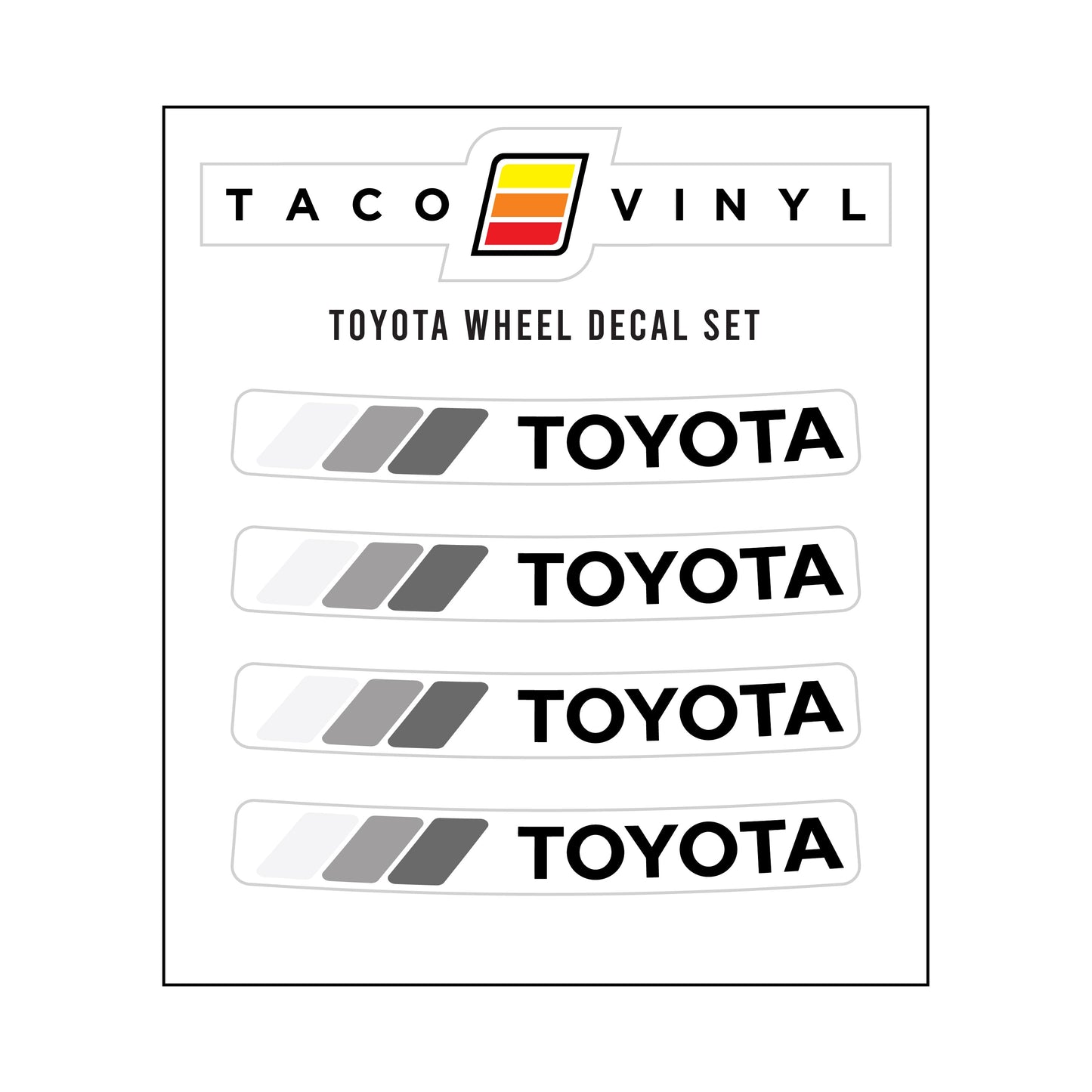 Wheel Decals